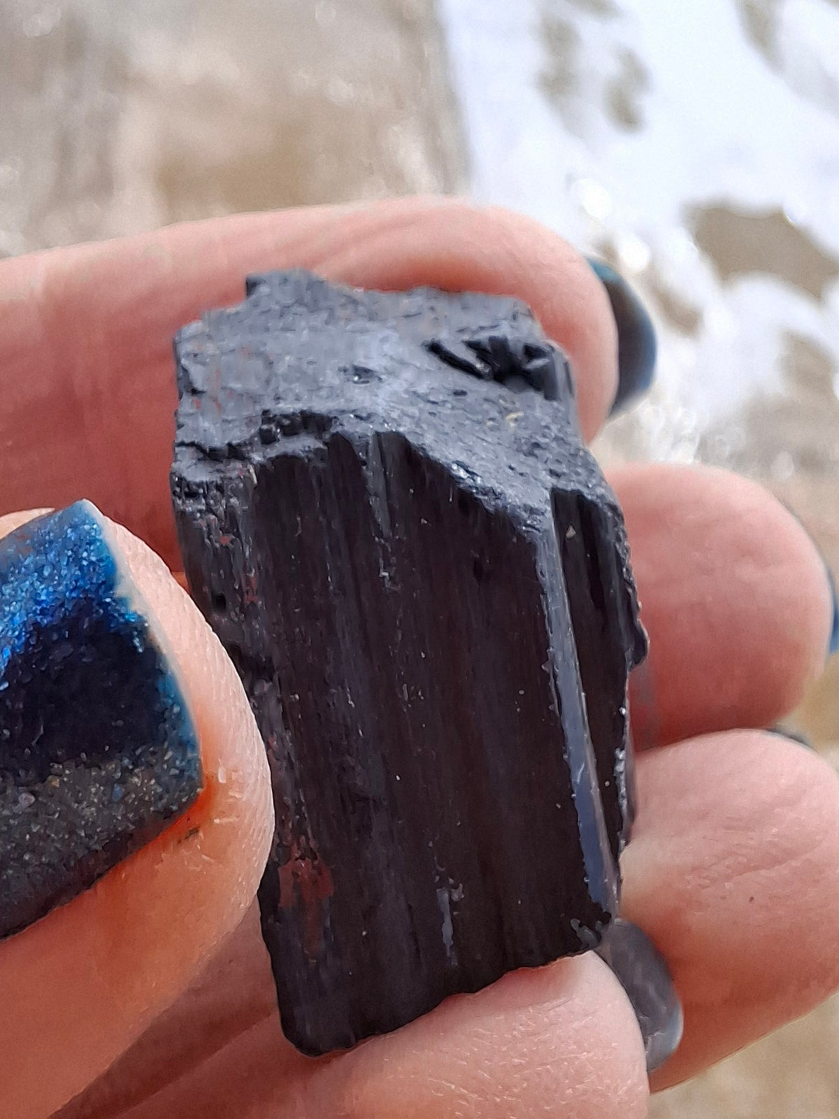 Black Tourmaline RAW, 12.40g, Crystal (Ref: RBT2)