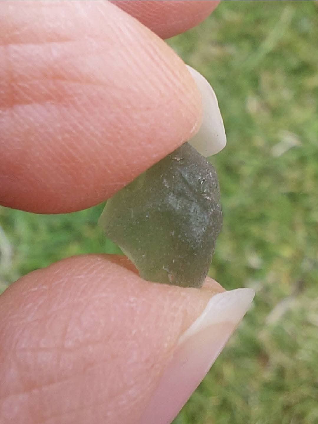 Moldavite Piece, 0.52g, Tektite (Ref: E226)