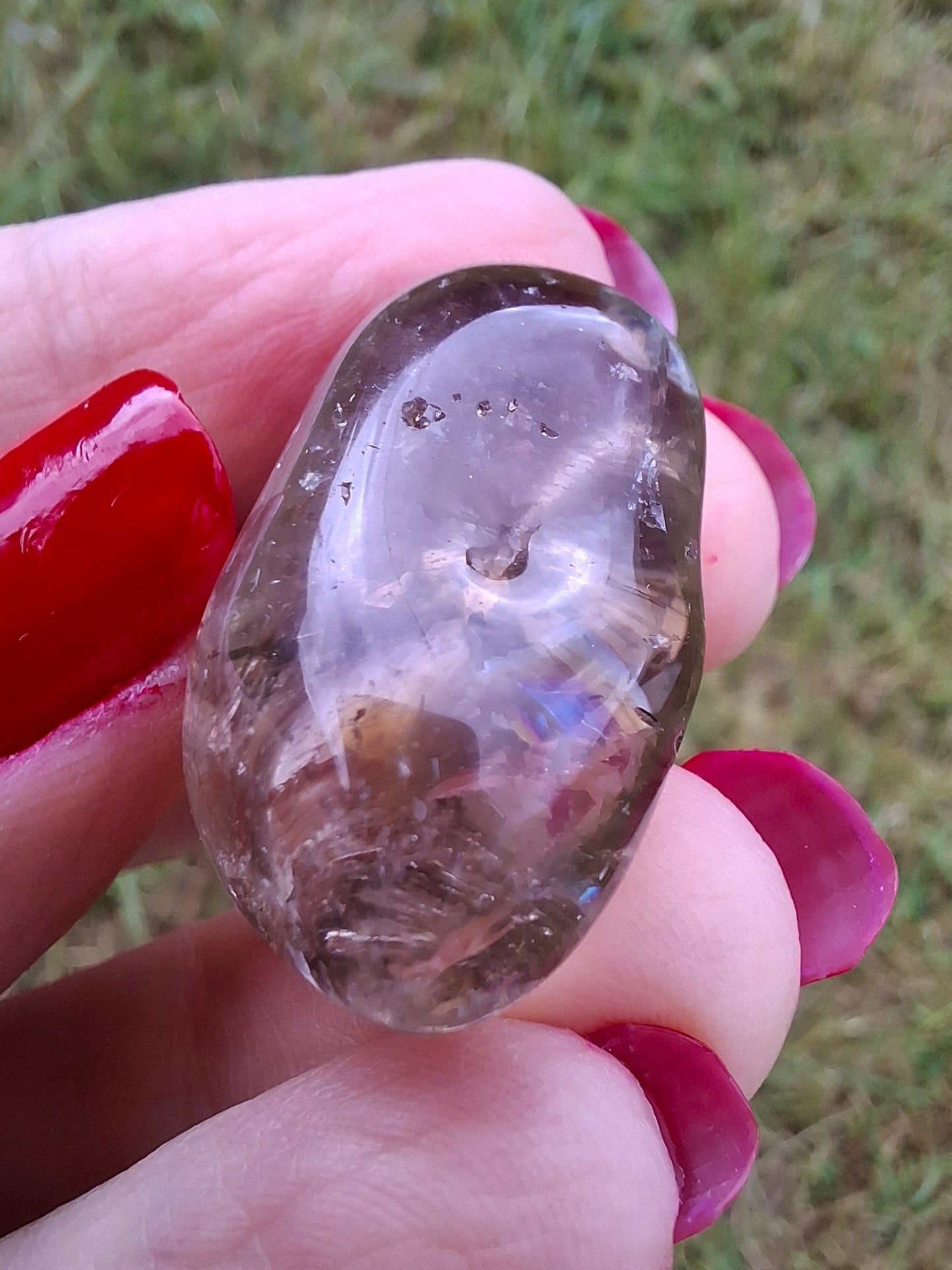 Smoky Quartz, Tumble Stone, Crystal (Ref: T104)