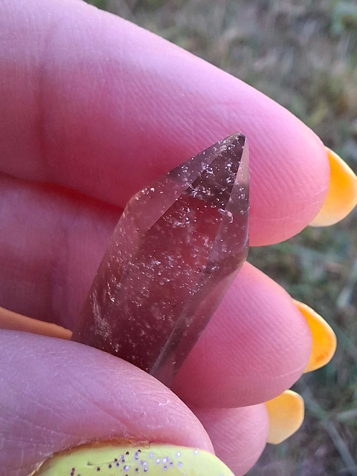 Libyan Desert Glass DT Carving, 4.71g, Tektite (Ref: LDT9)