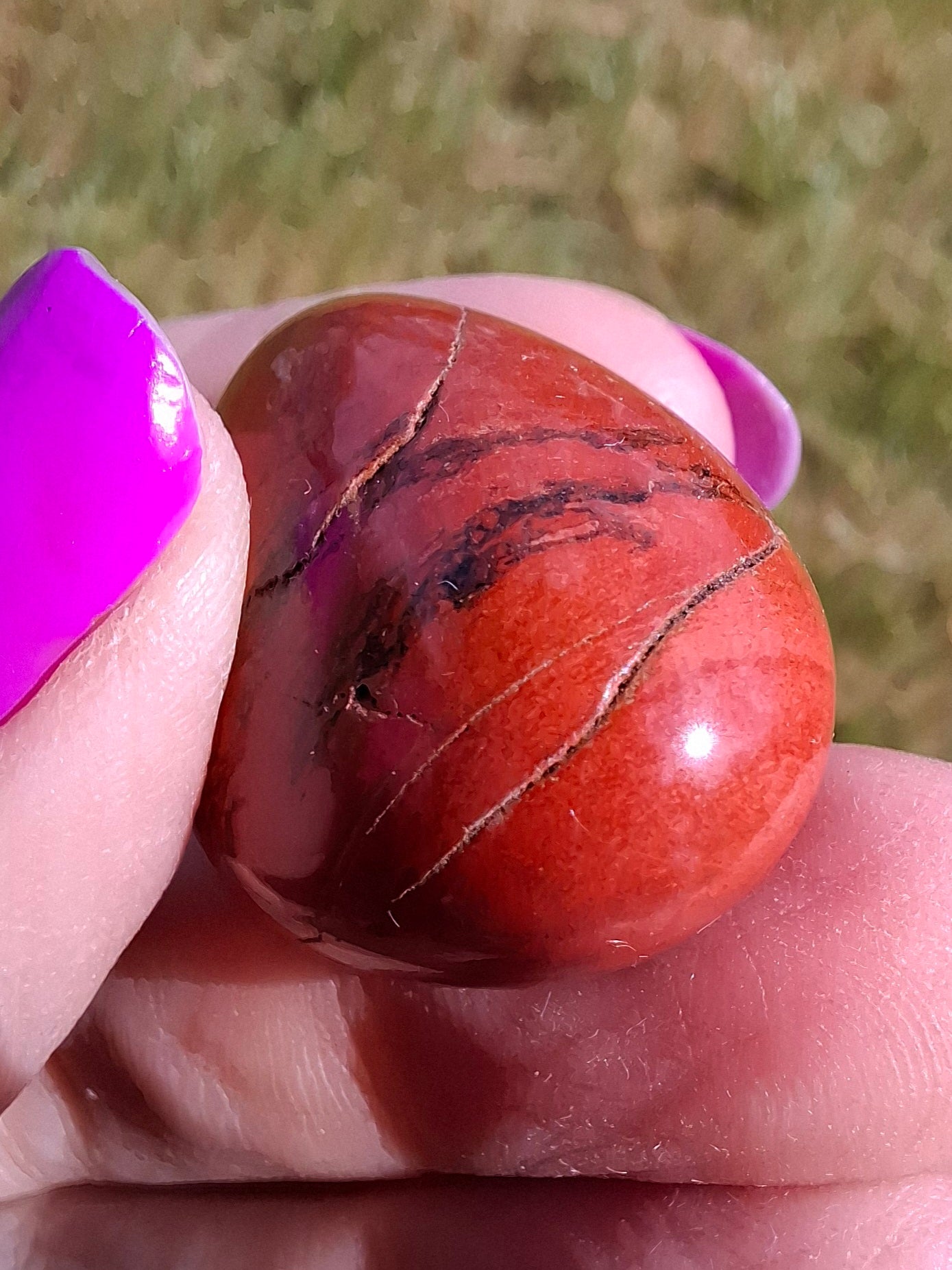 Red Jasper, Tumble Stone, Crystal (Ref: T88)