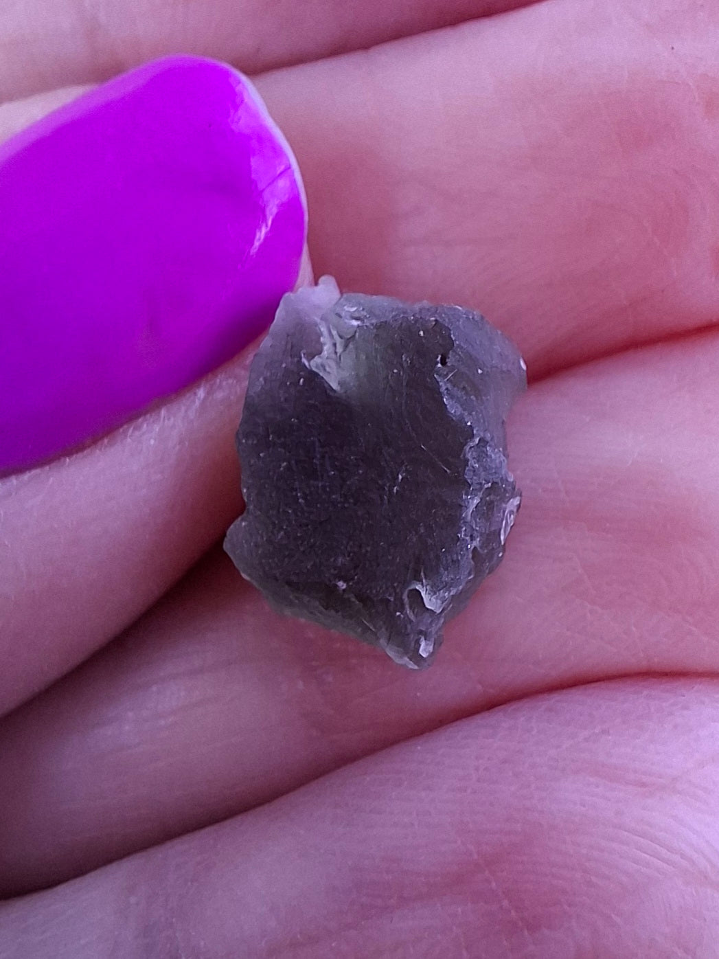 Moldavite Piece, 0.87g, Tektite (Ref: 1453)