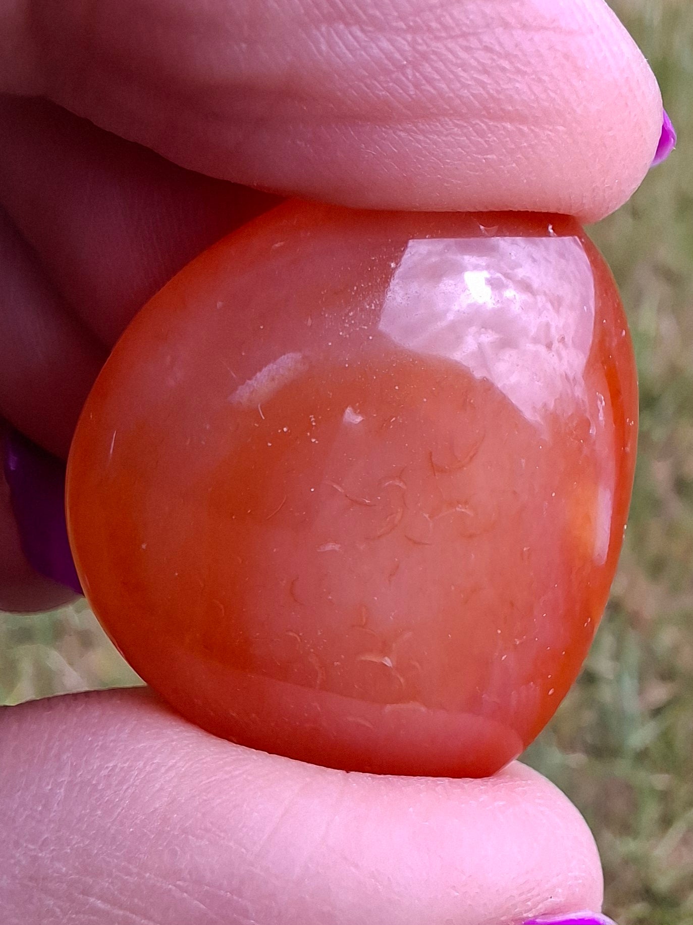 Carnelian, Tumble Stone, Crystal (Ref: T62)