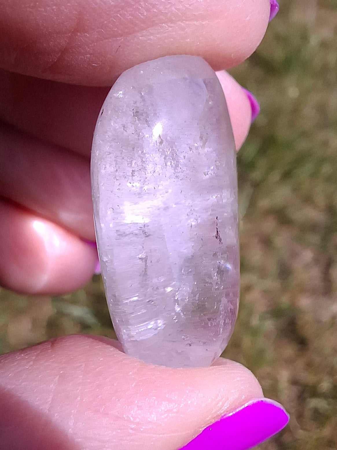 Clear Quartz, Tumble Stone, Crystal (Ref: T31)