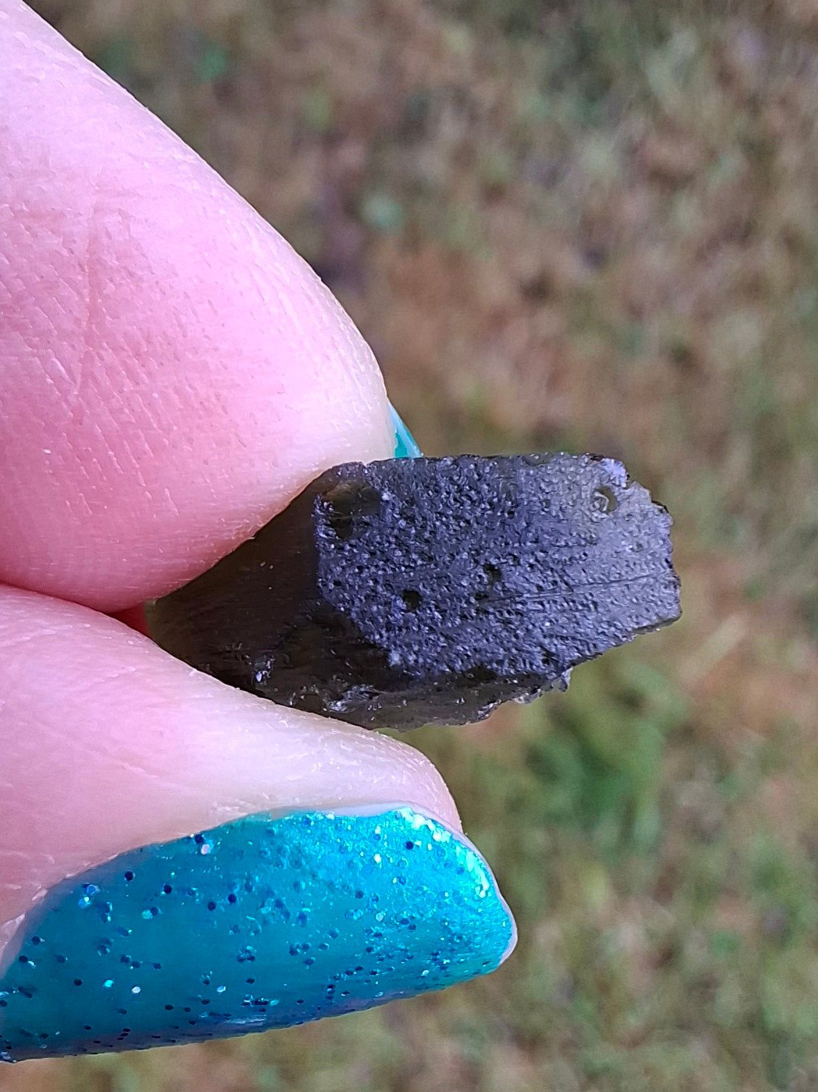 Moldavite Piece, 1.03g, Tektite (Ref: 1416)