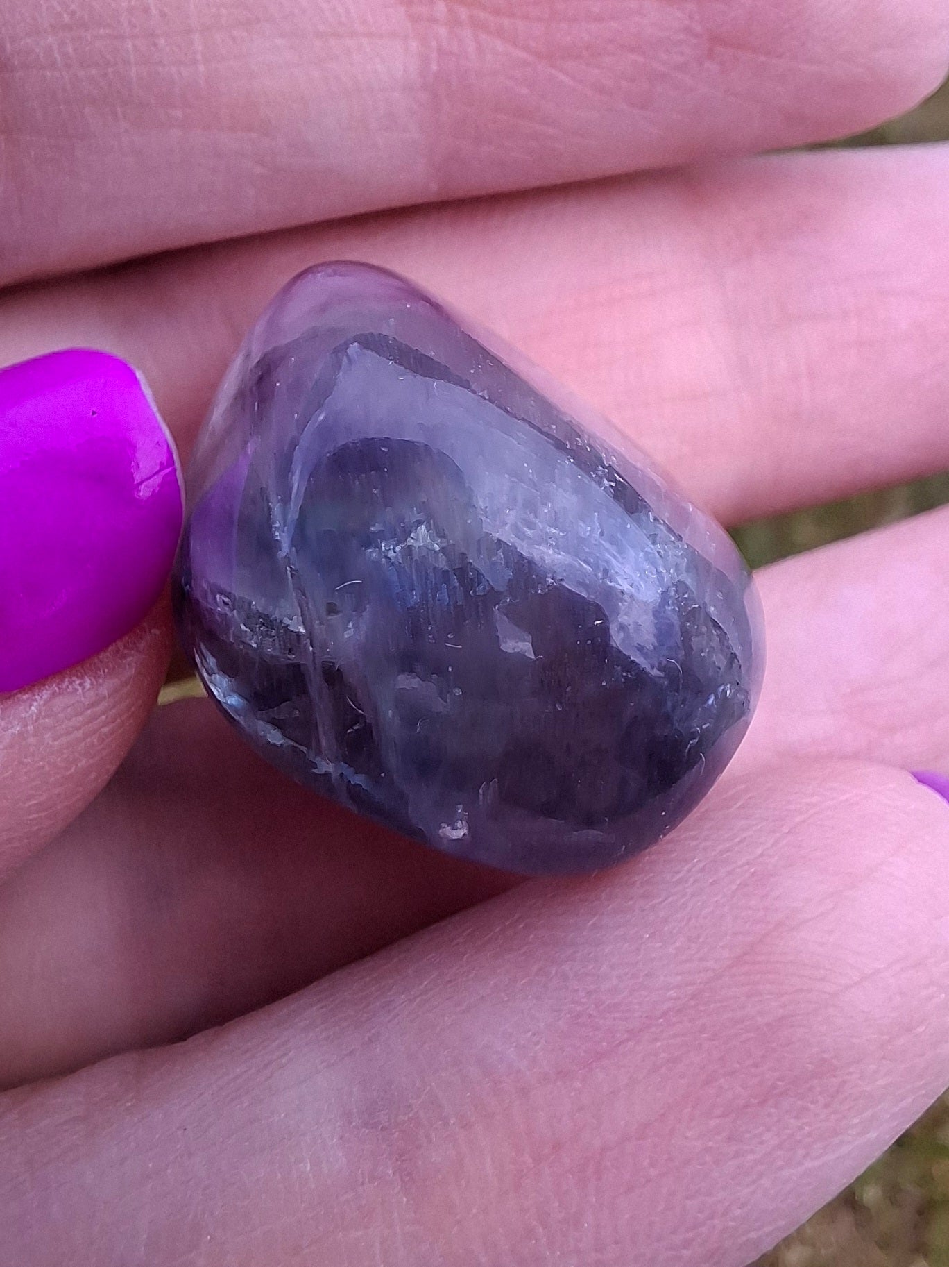 Fluorite, Tumble Stone, Crystal (Ref: T53)