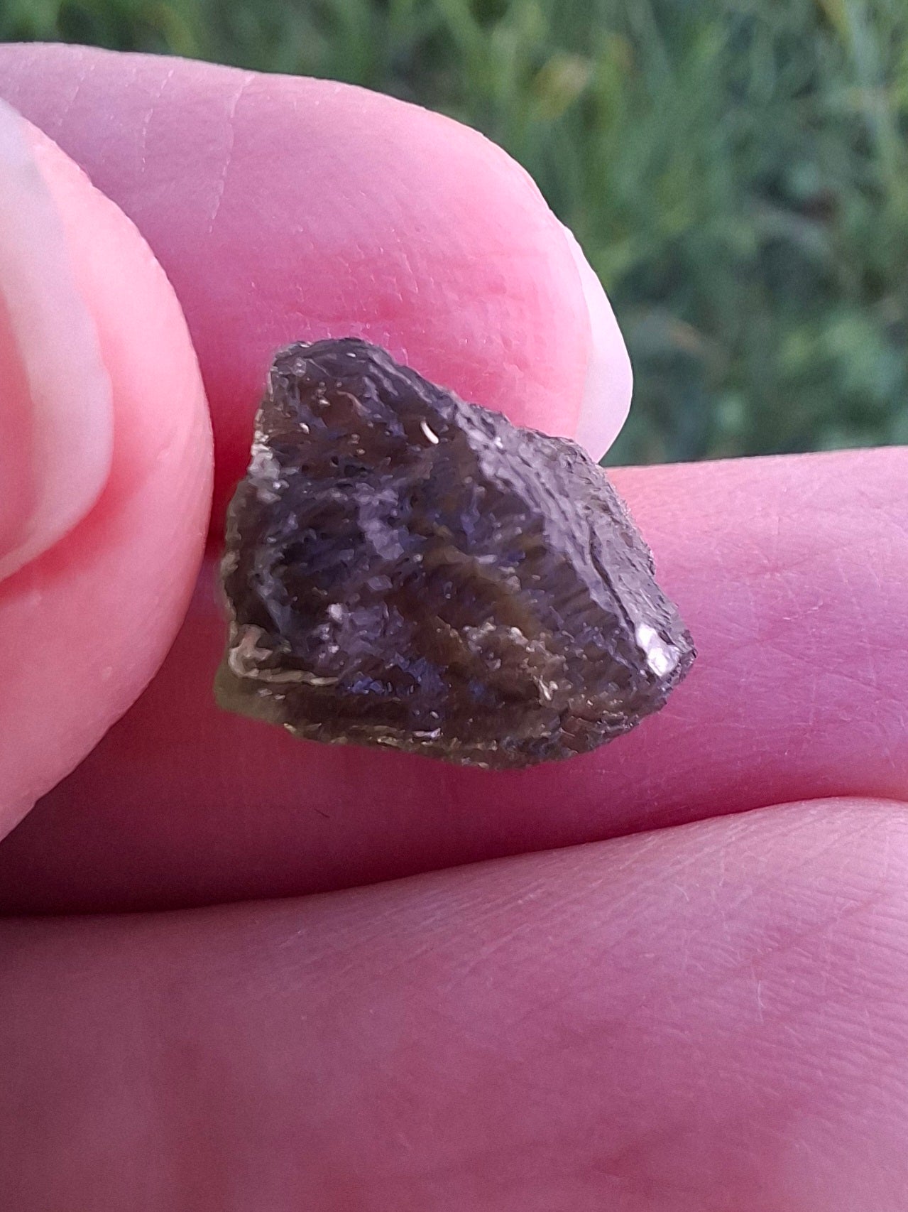 Moldavite Piece, CHLUM, 1.50g, Tektite (Ref: 143)