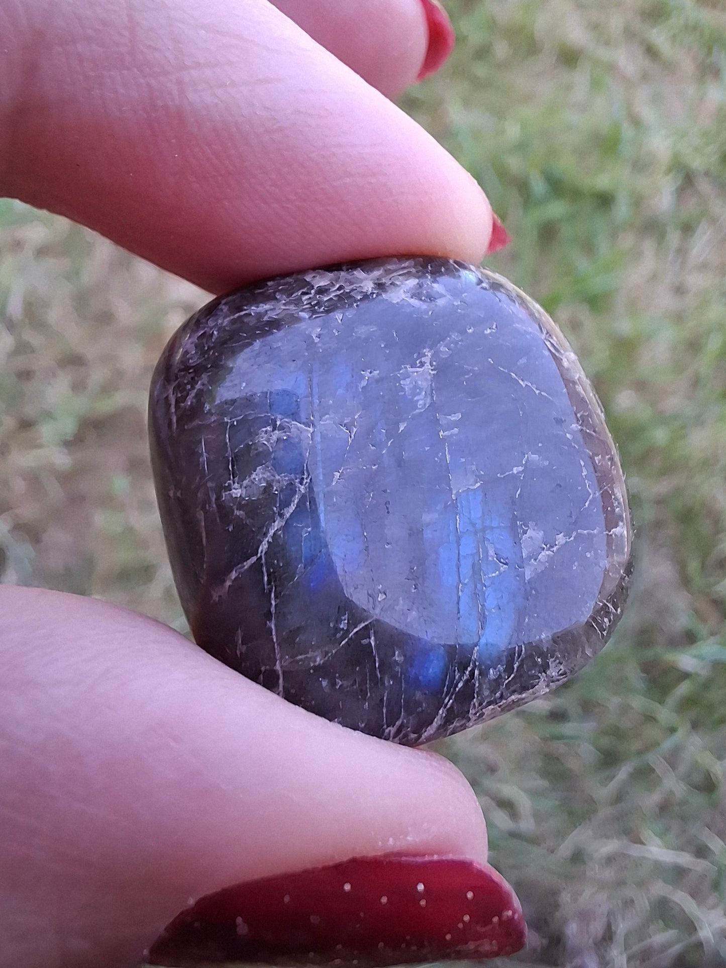 Labradorite, Tumble Stone, Crystal (Ref: T214)