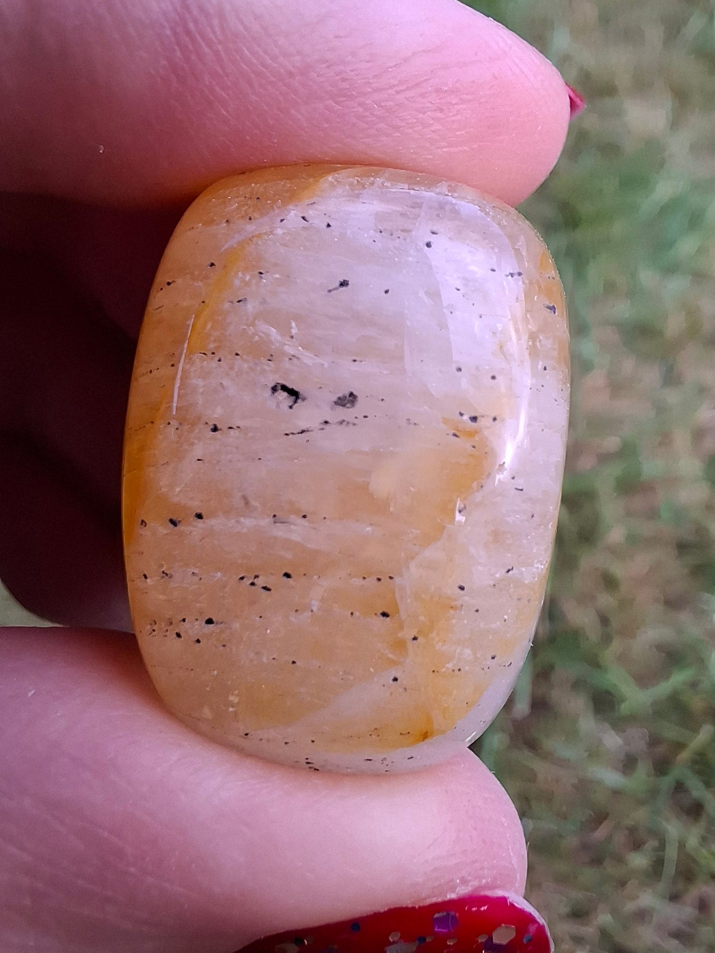 Golden Healer, Tumble Stone, Crystal (Ref: T191)