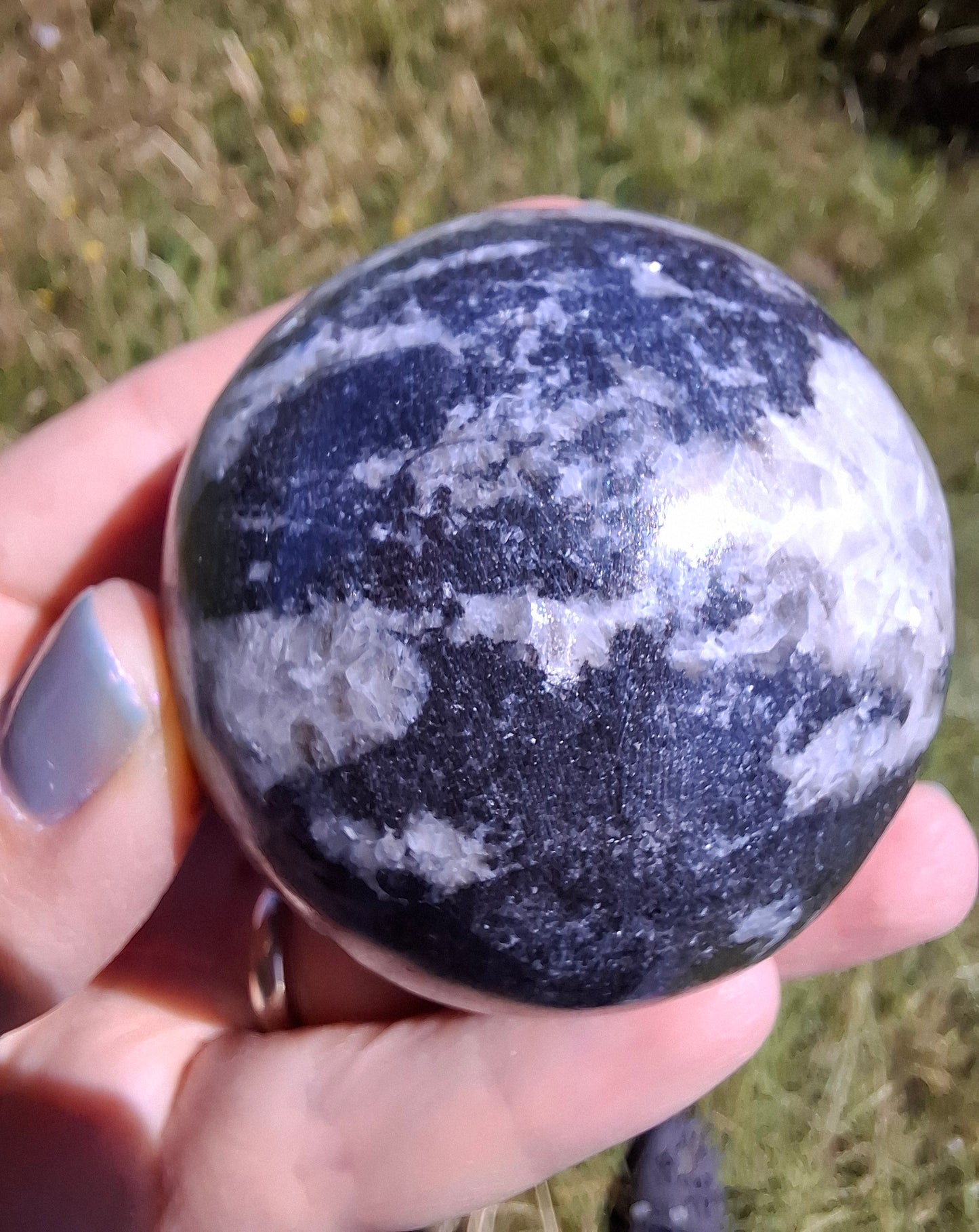 Orthoceras Sphere, Fossil (Ref: OS2)