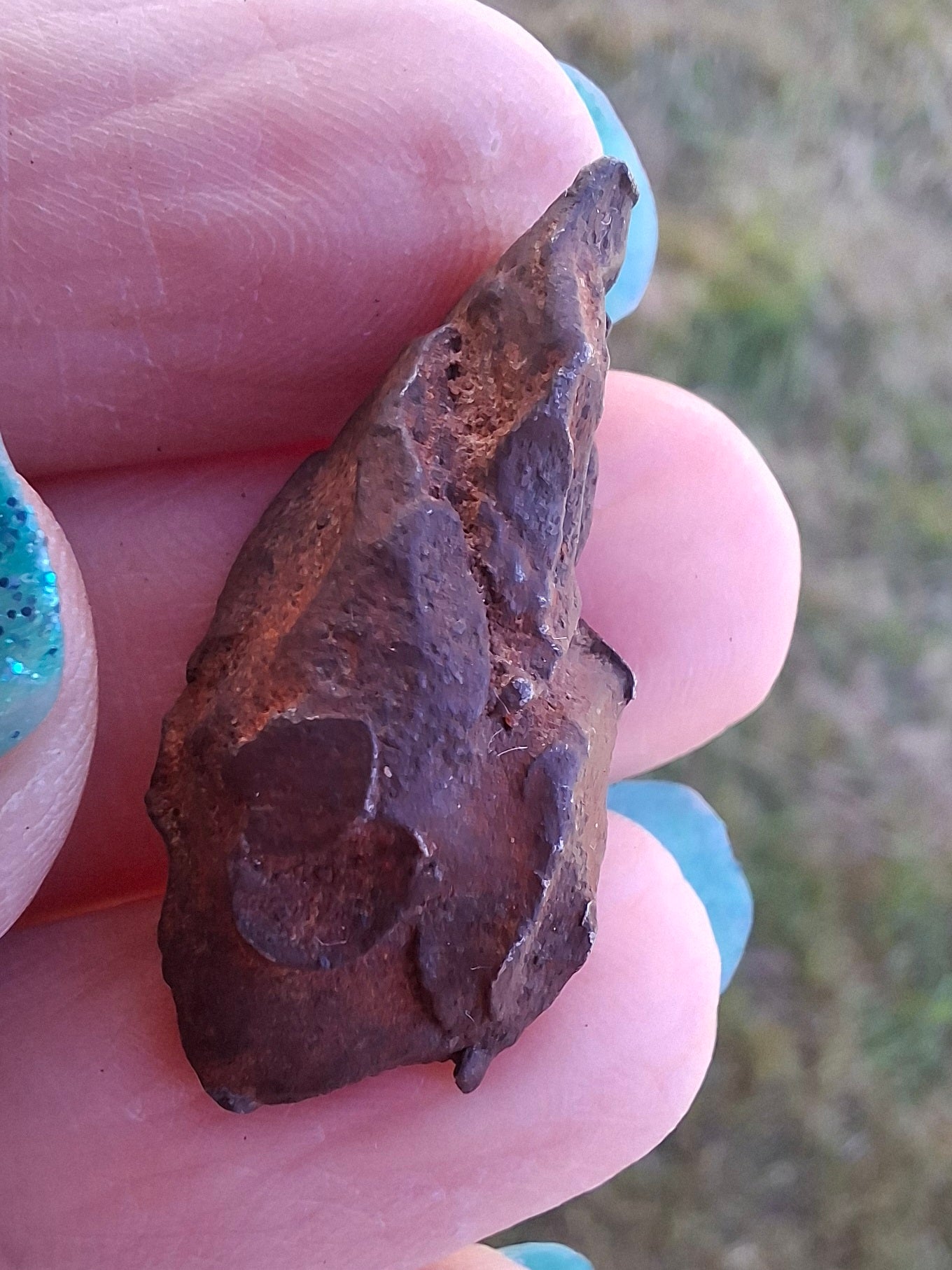 Gebel Kamil Iron Meteorite, 9.78g (Ref: K39)