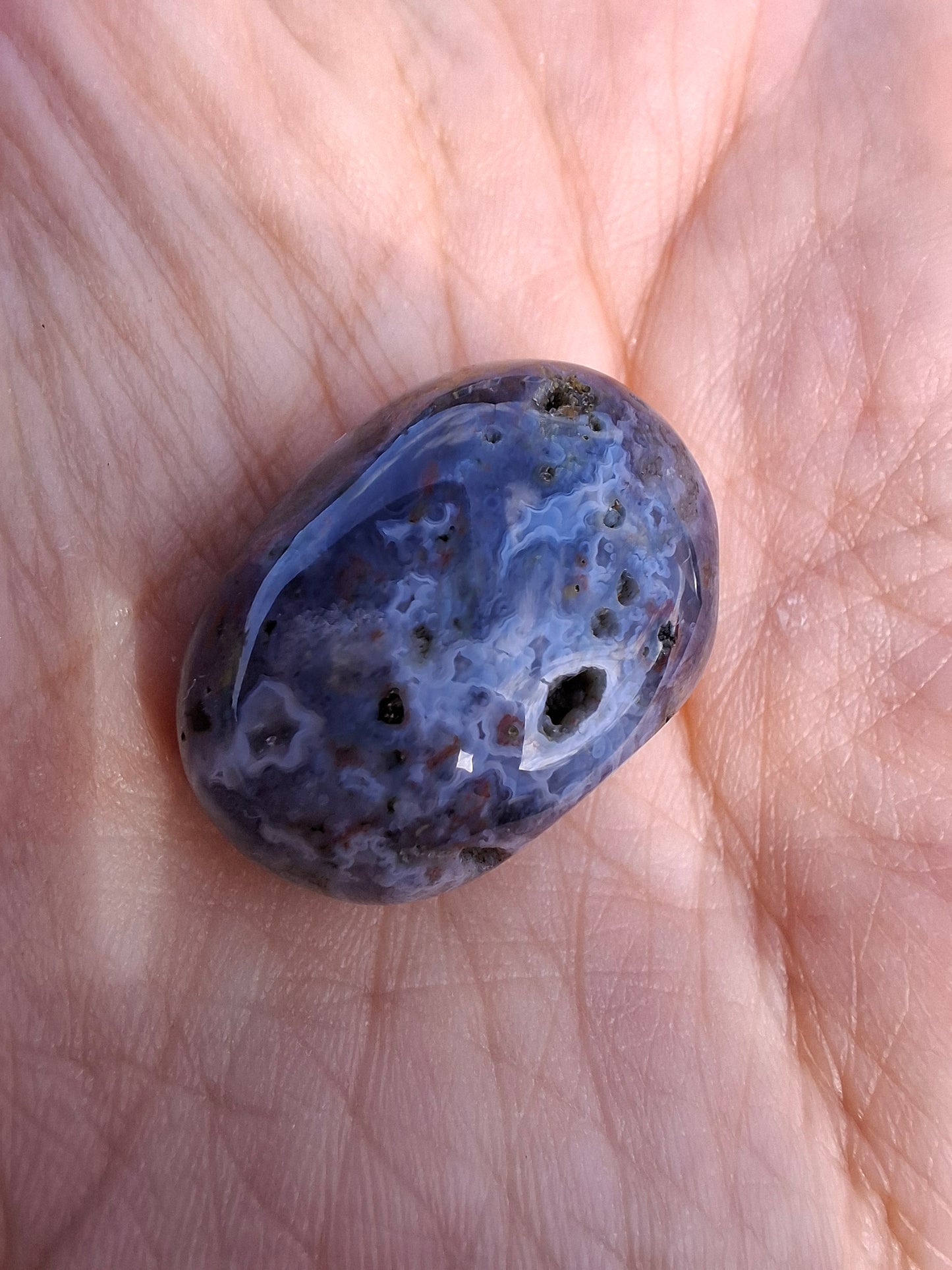 Ocean Jasper, Tumble Stone, Crystal (Ref: T201)