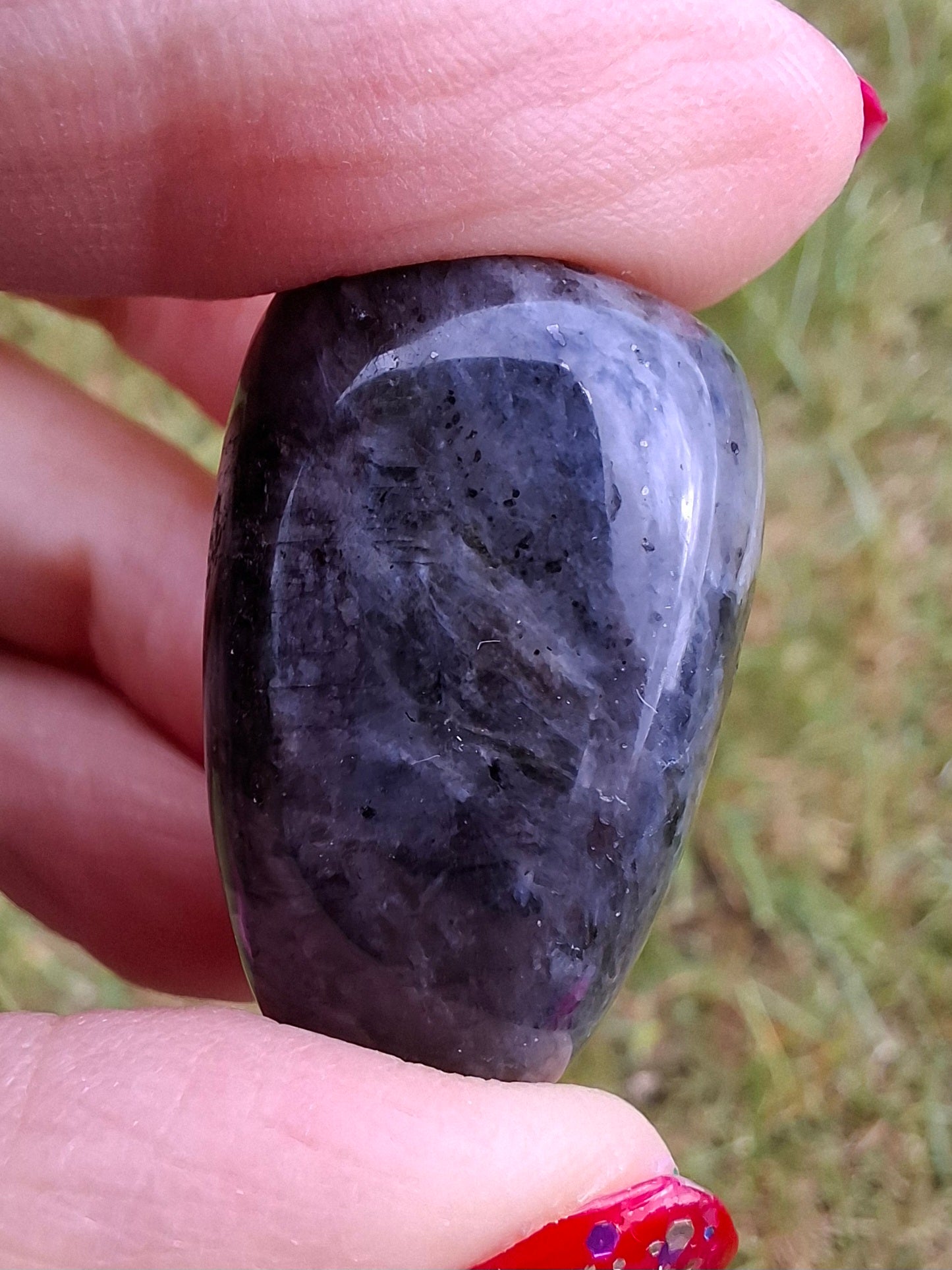 Larvikite, Tumble Stone, Crystal (Ref: T126)