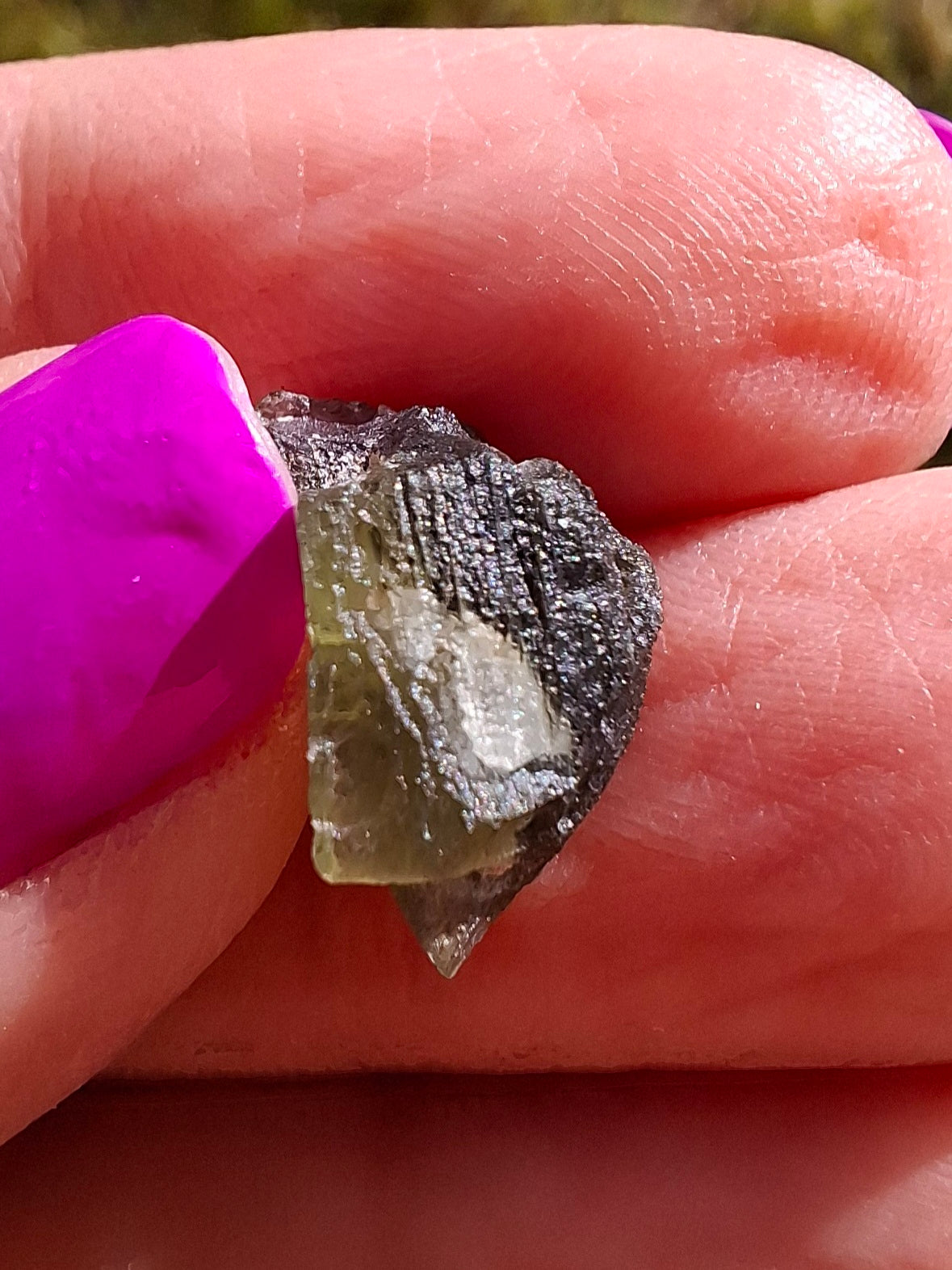 Moldavite Piece, 1.20g, Tektite (Ref: 1440)