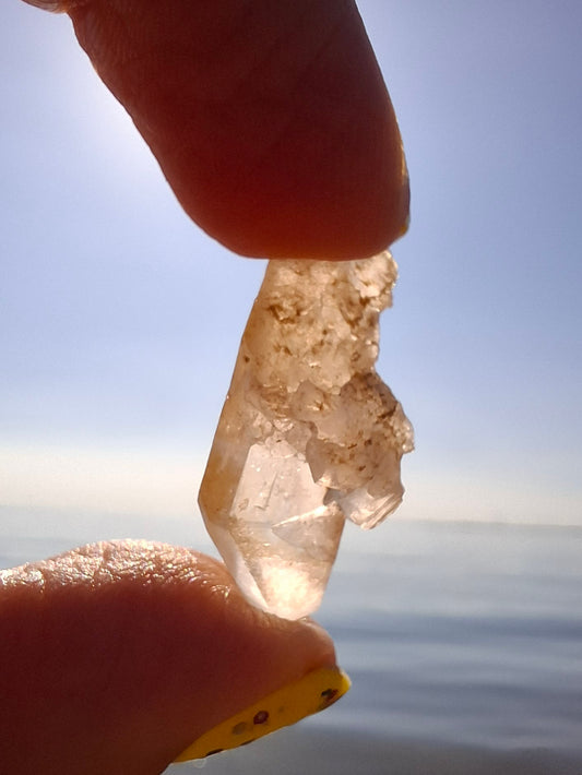 Natural Citrine, 3.89g, Crystal (Ref: TC6)