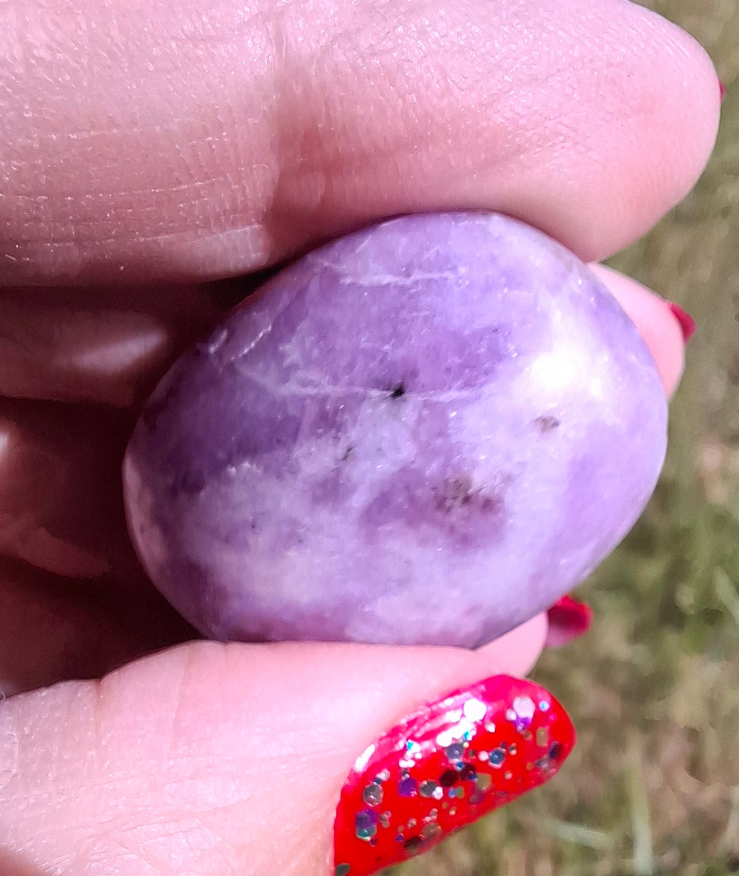 Lepidolite, Tumble Stone, Crystal (Ref: T115)