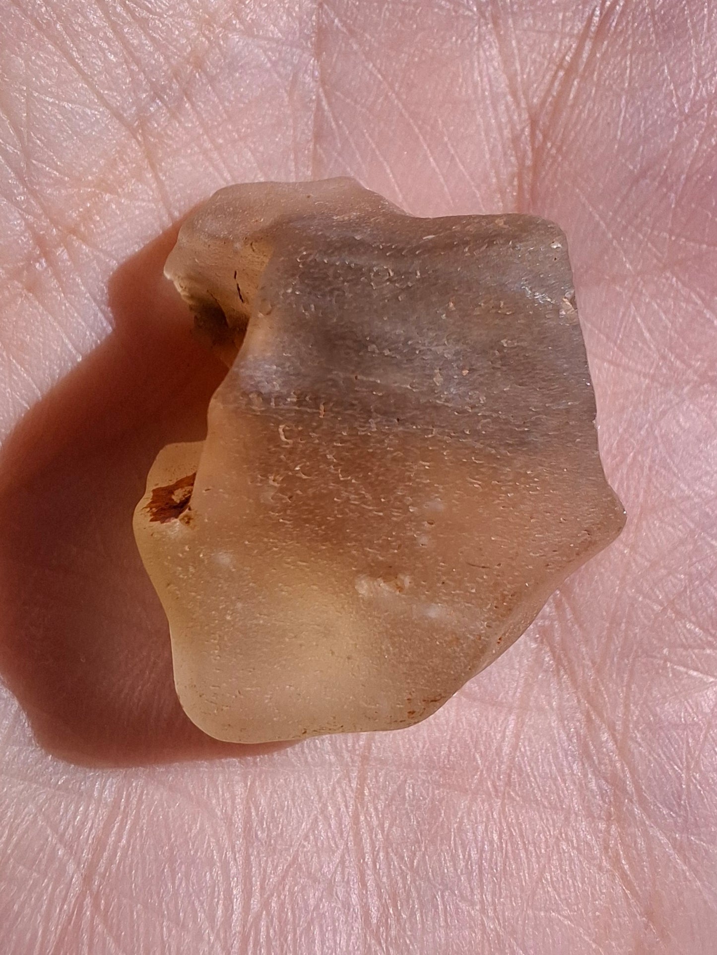 Libyan Desert Glass Piece, 6.97g, Tektite