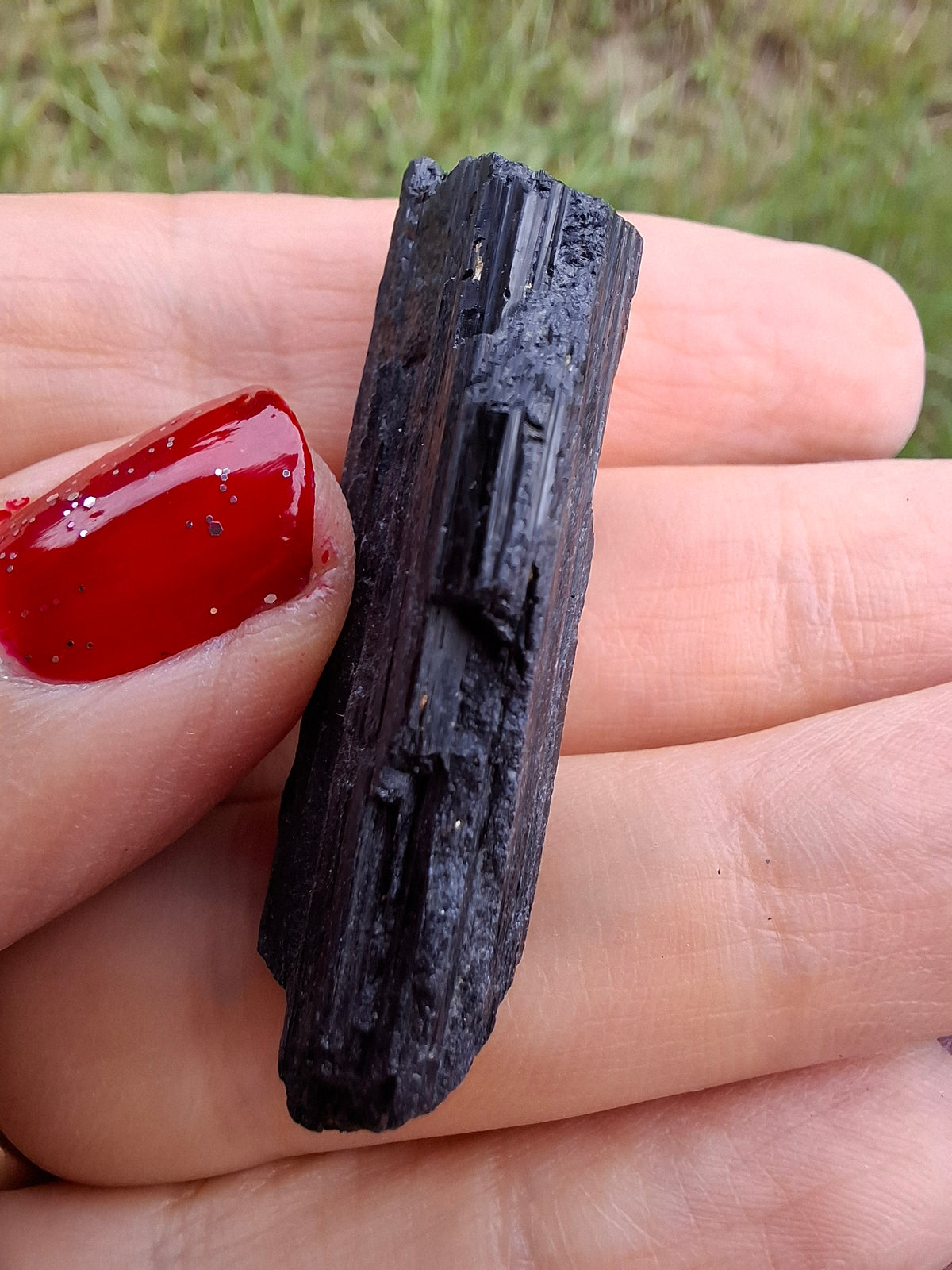 Black Tourmaline RAW, 13.00g, Crystal (Ref: RBT9)