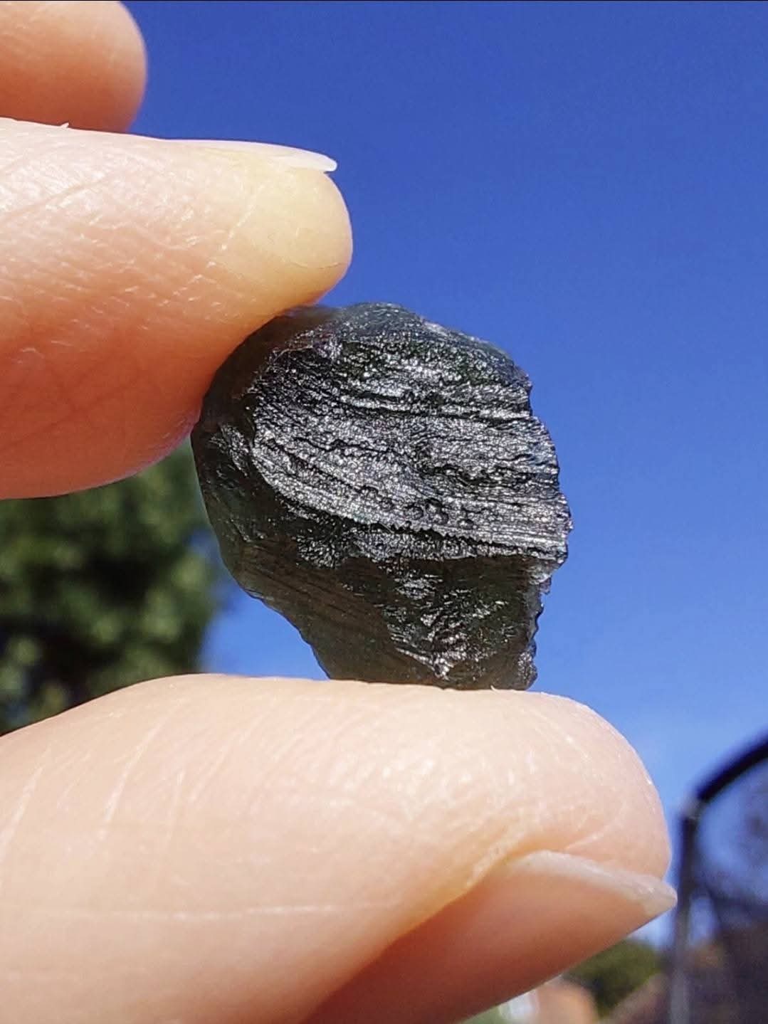 Moldavite Piece, 2.05g. Tektite (Ref: 912)