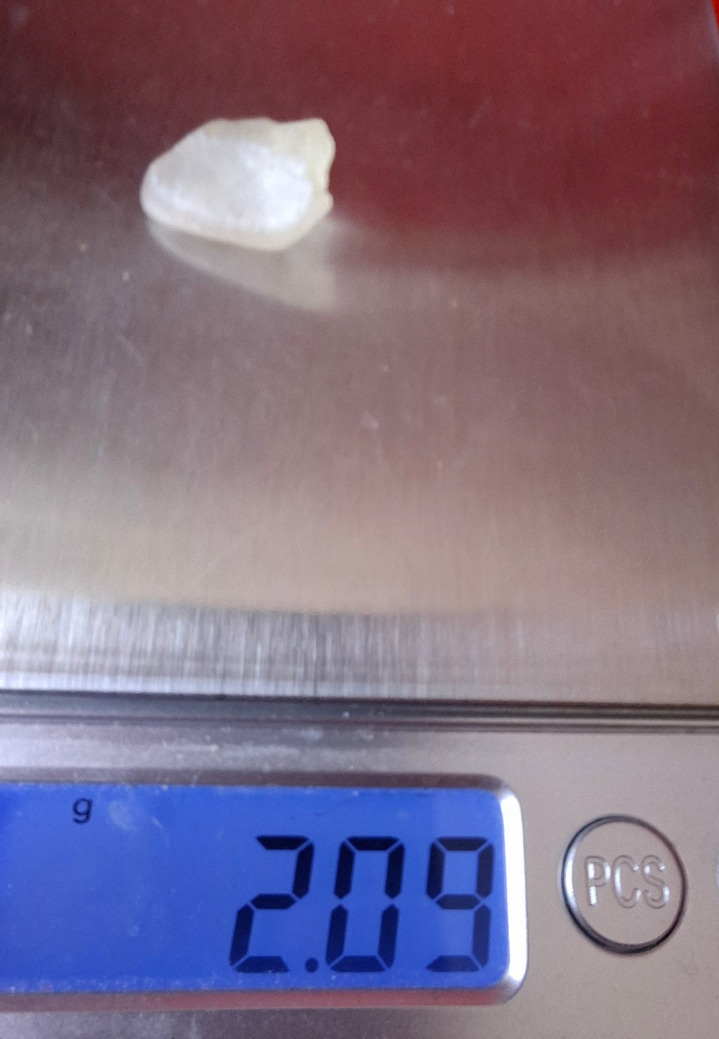 Libyan Desert Glass small Piece, 2.09g, Tektite (Ref: L1350)