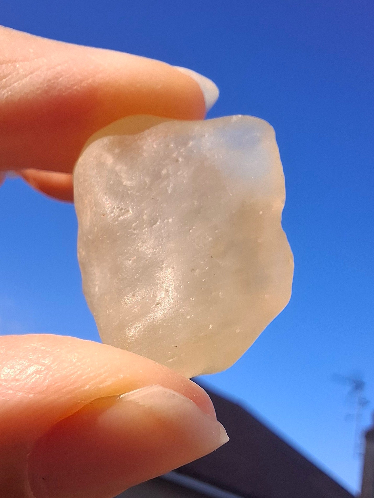 Libyan Desert Glass Piece, 12.90g, Tektite (Ref: LE243)
