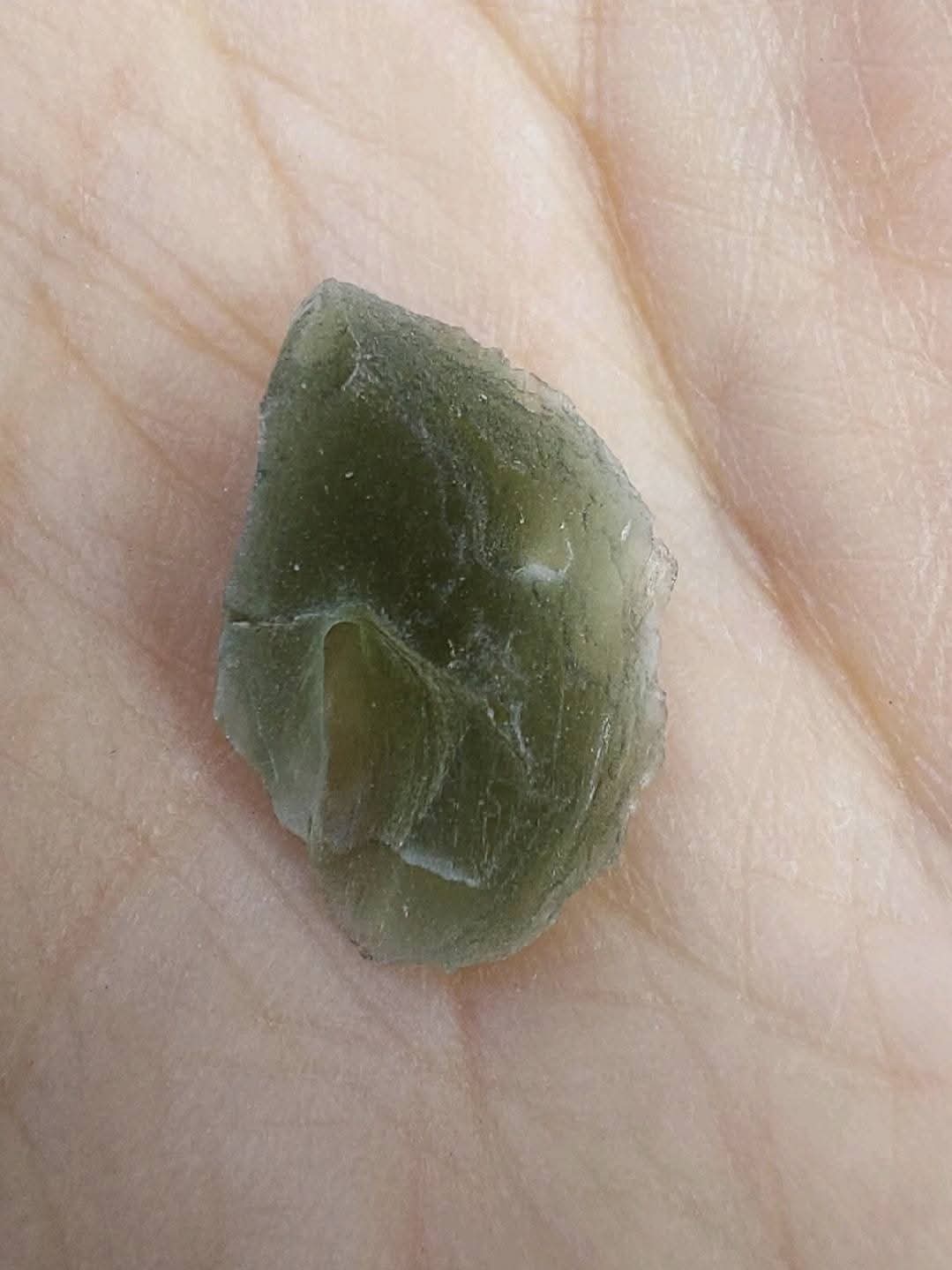 Moldavite Piece, 1.05g, Tektite (Ref: E182)