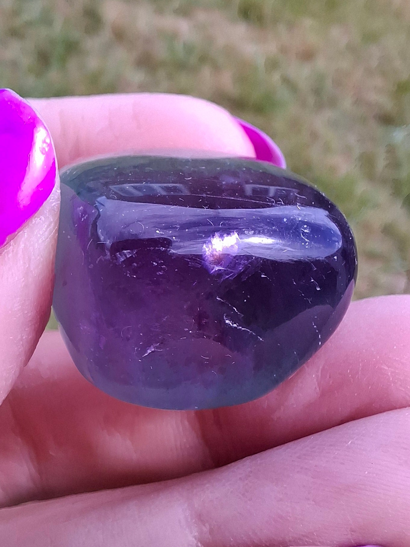 Fluorite, Tumble Stone, Crystal (Ref: T55)