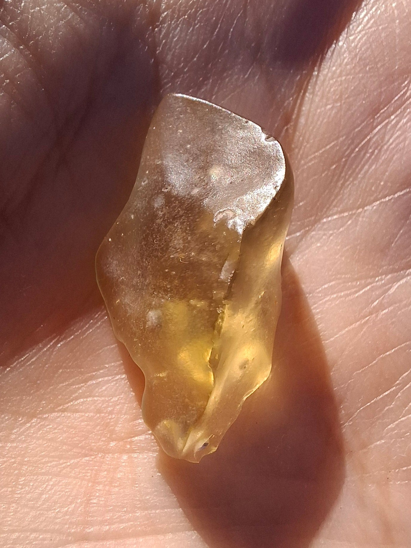 Libyan Desert Glass Piece, 3.04g, Tektite (Ref: LE4)