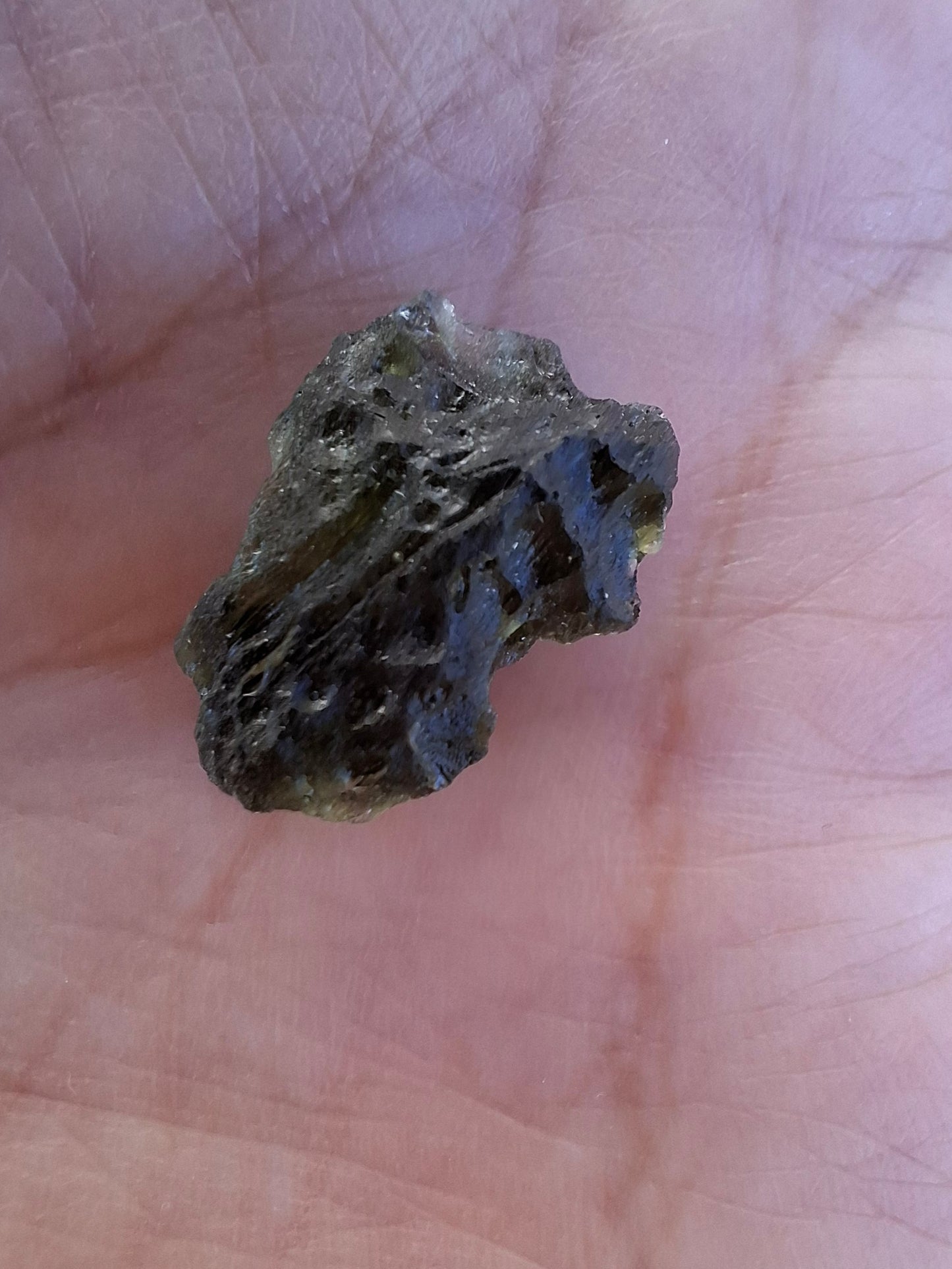 Moldavite Piece, 2.18g, Tektite (Ref: 1337)