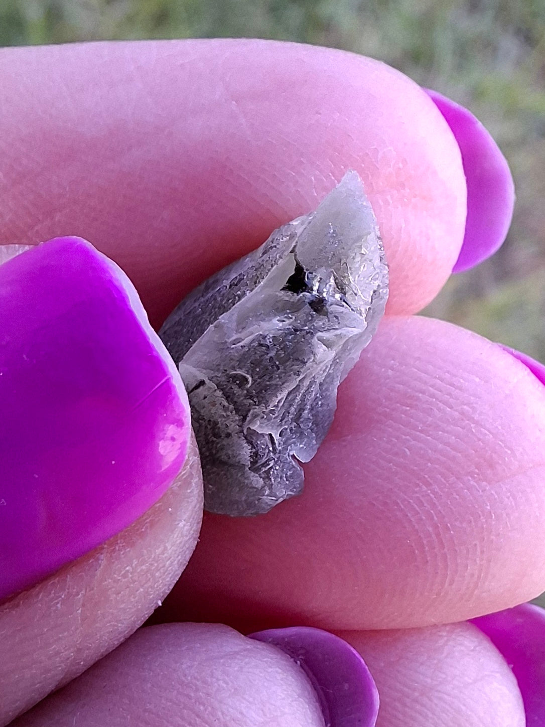 Moldavite Piece, 0.91g, Tektite (Ref: 1460)