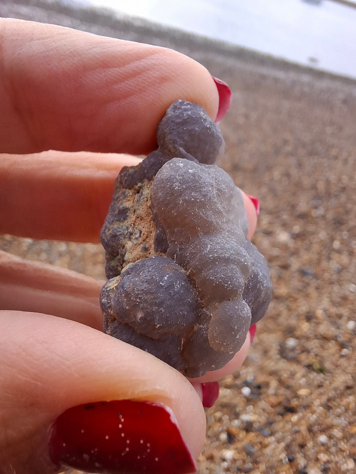 Nebula Chalcedony, 16.92g, Fossil (Ref: NC6)
