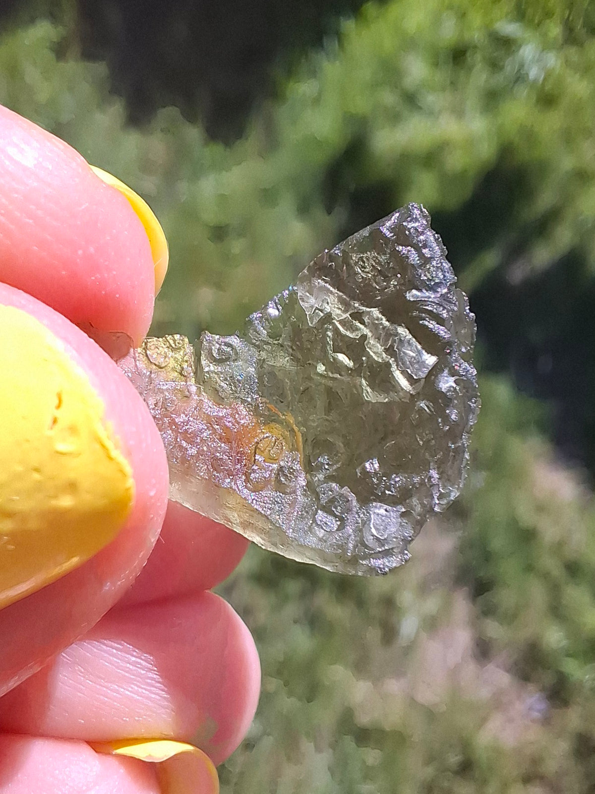 Moldavite Piece, 1.03g, Tektite (Ref: 1516)