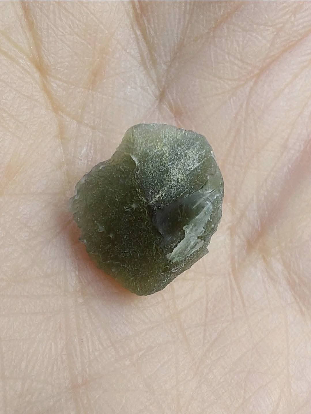 Moldavite Piece, 0.90g, Tektite (Ref: 928)