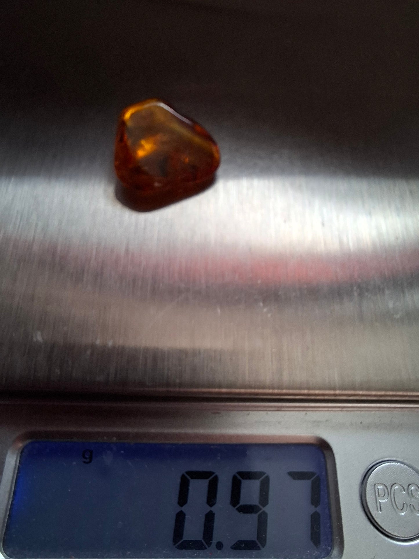Baltic Amber, 0.97g, Fossil (Ref: A249)