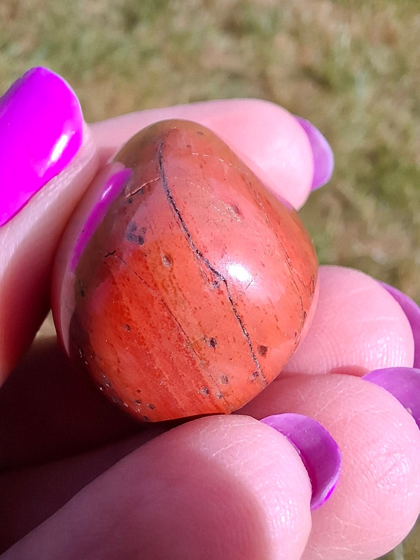Red Jasper, Tumble Stone, Crystal (Ref: T82)
