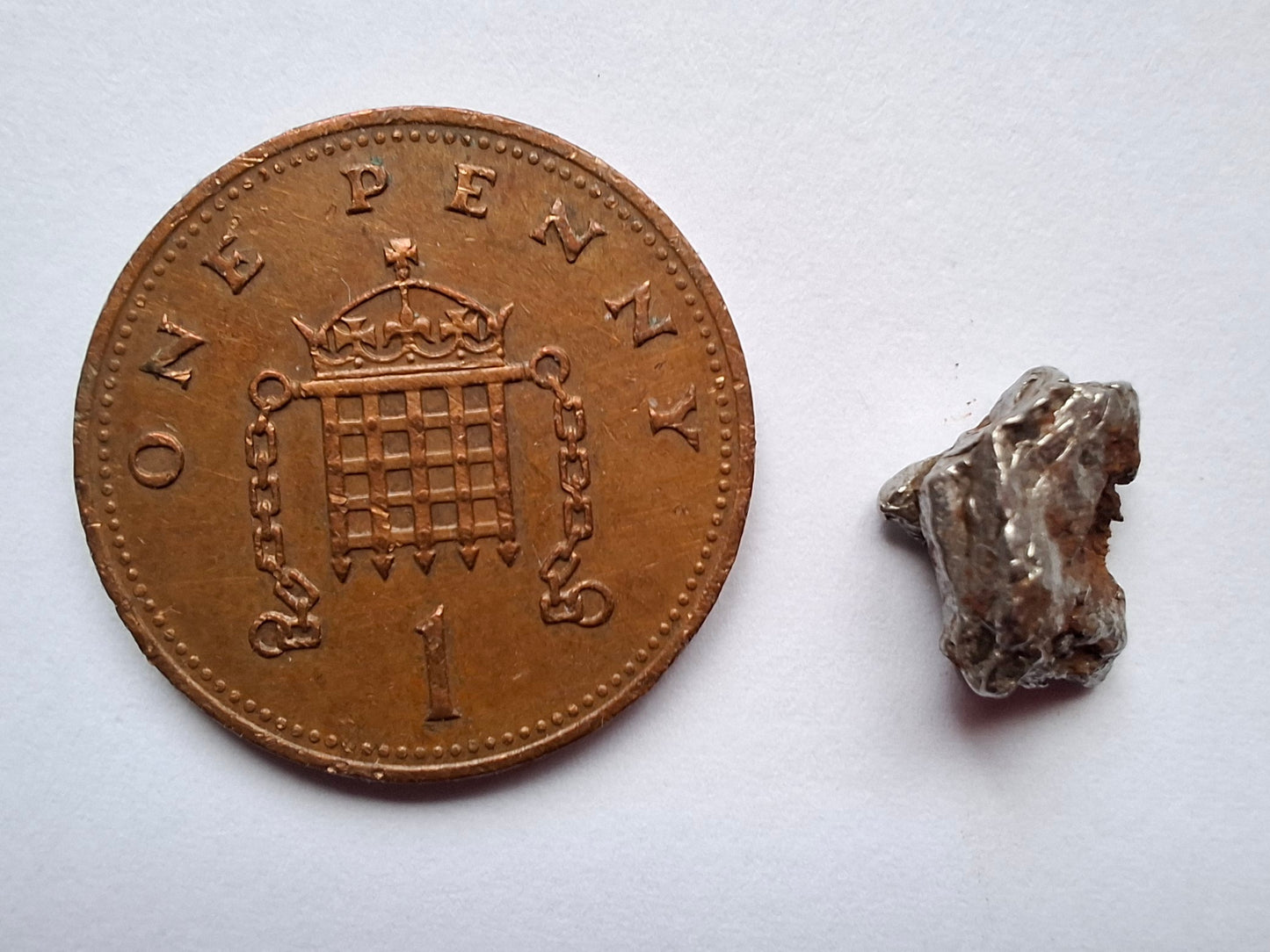 Campo del Cielo, 1.20g, Nickel Iron Meteorite (Ref: C12)