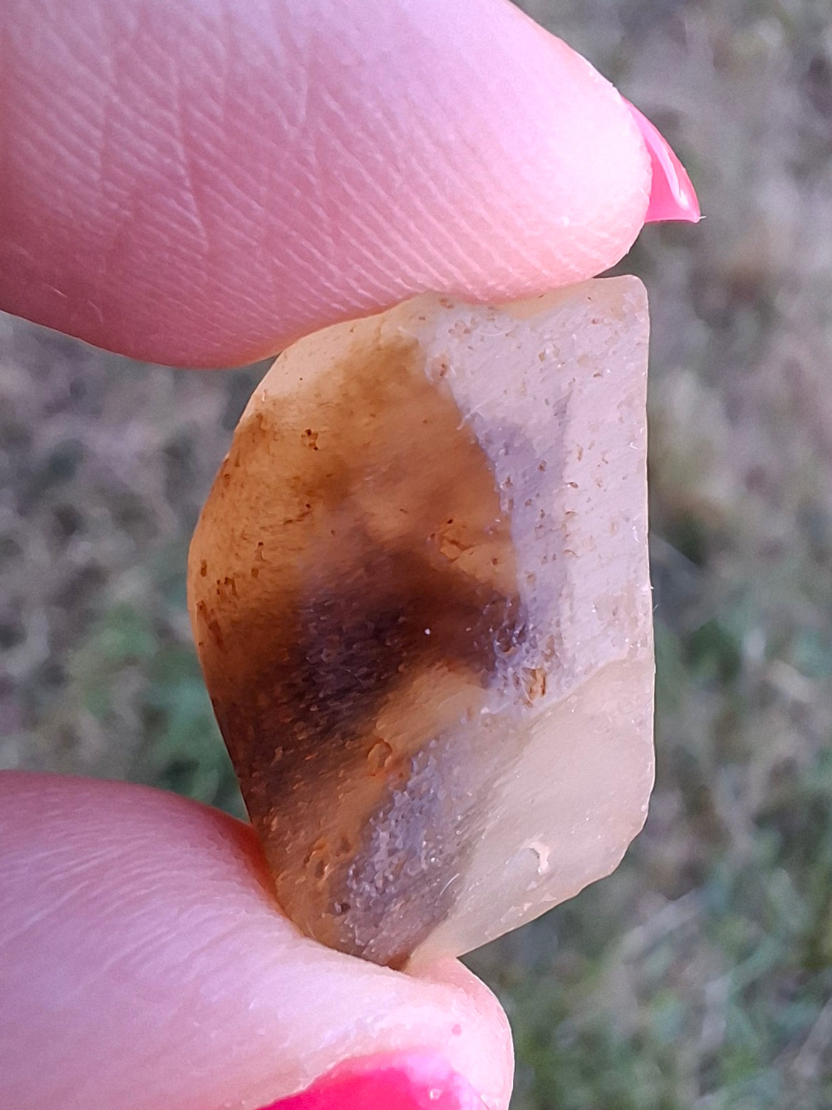 Libyan Desert Glass (darker) Piece, 4.70g, Tektite (Ref: L1372)