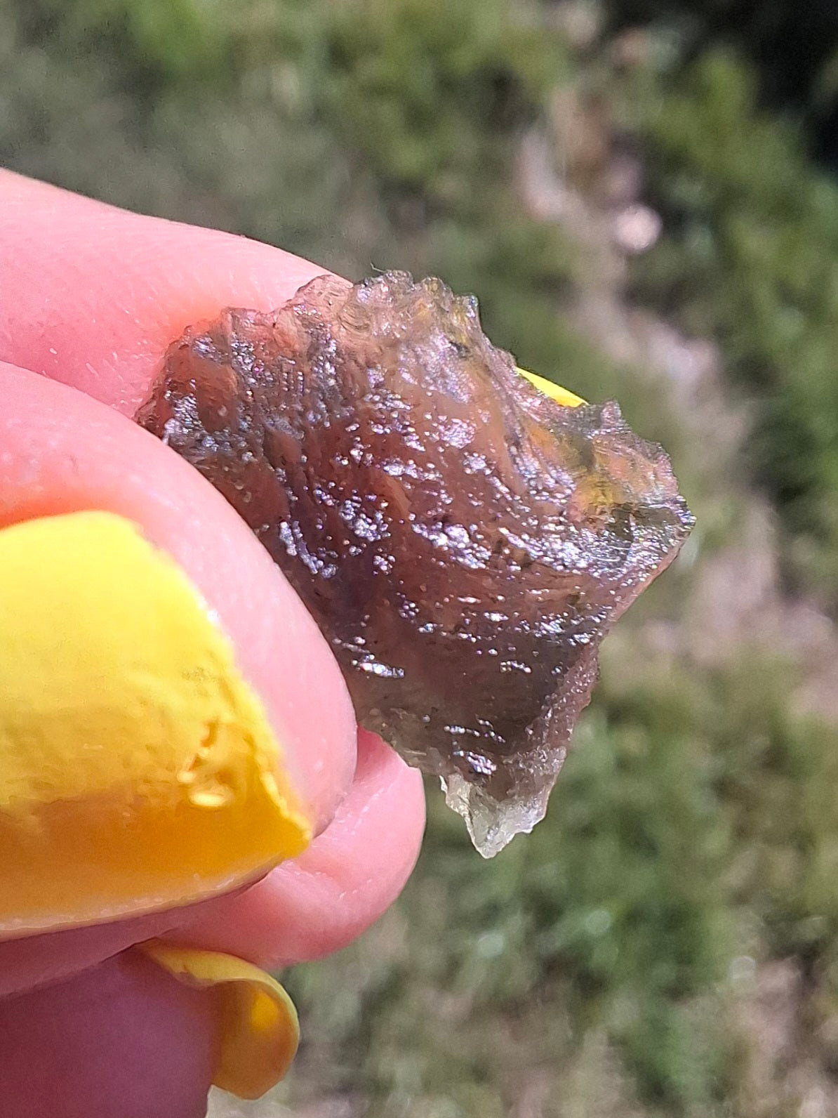 Moldavite Piece, 1.14g, Tektite (Ref: 1511)