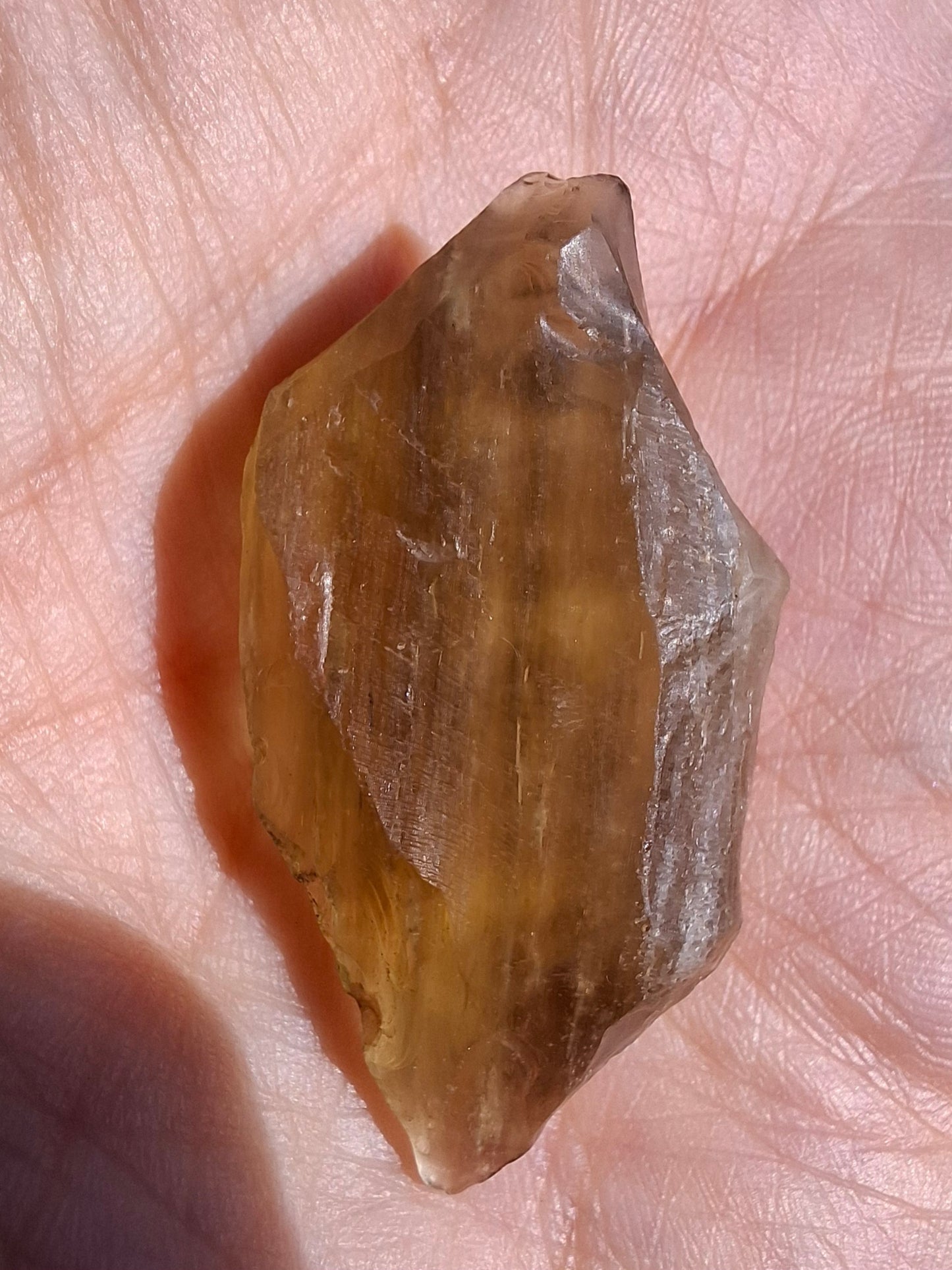 Libyan Desert Glass (darker) Piece, 8.34g, Tektite (Ref: L1370)