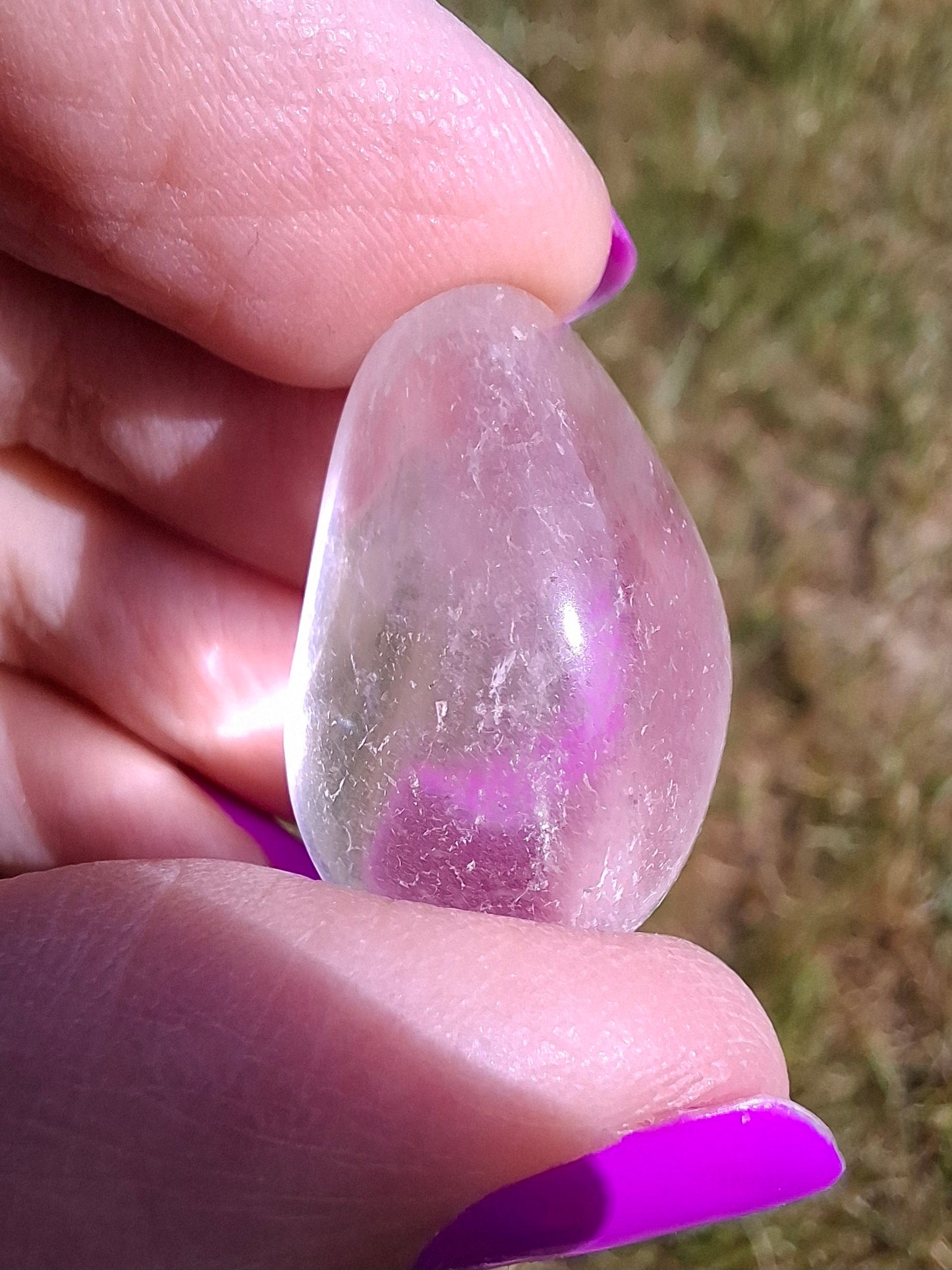 Clear Quartz, Tumble Stone, Crystal (Ref: T29)