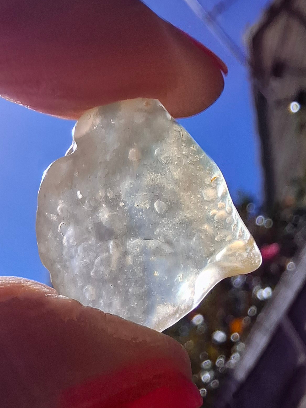 Libyan Desert Glass Piece, 4.53g, Tektite