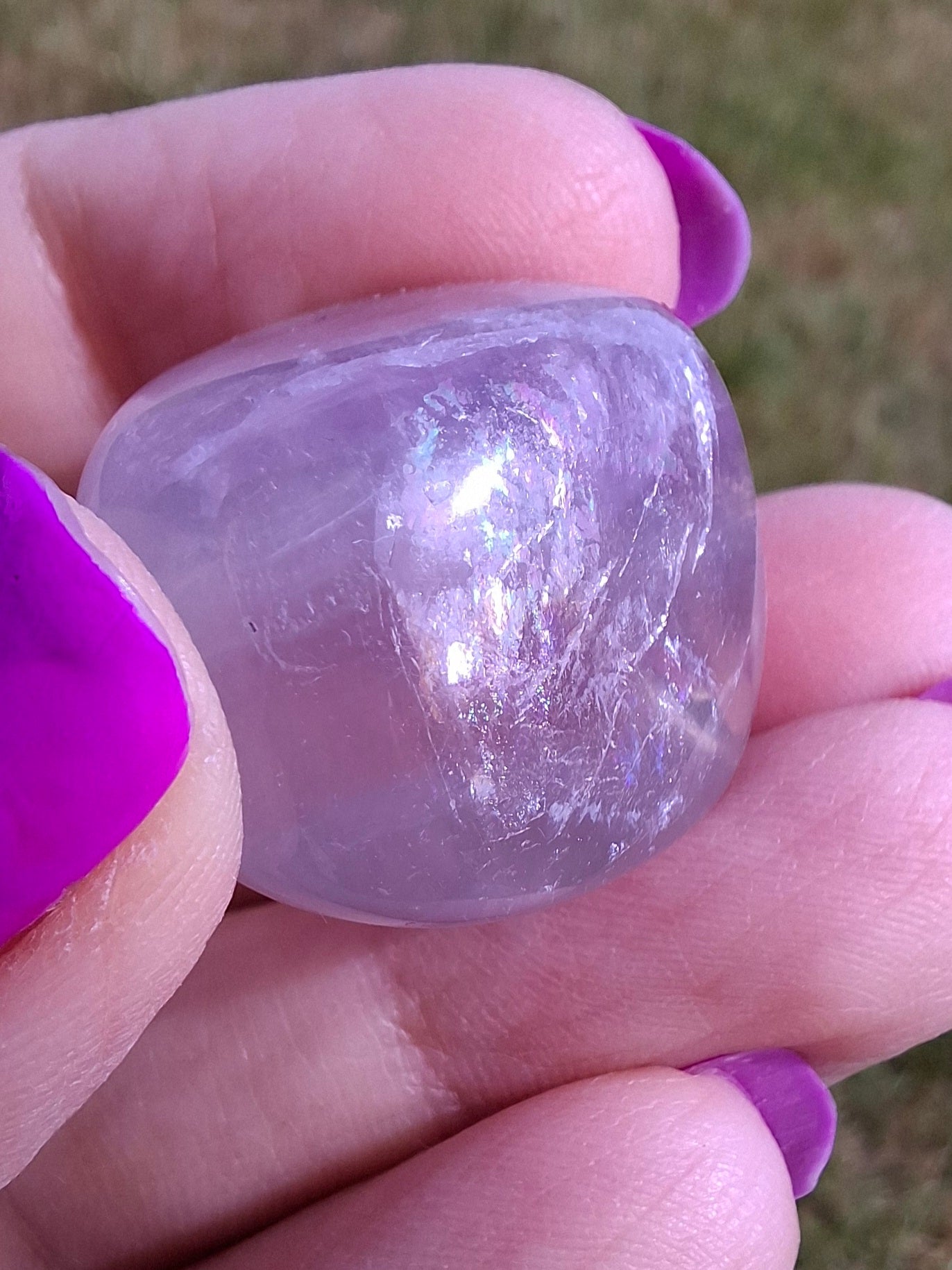 Fluorite, Tumble Stone, Crystal (Ref: T59)