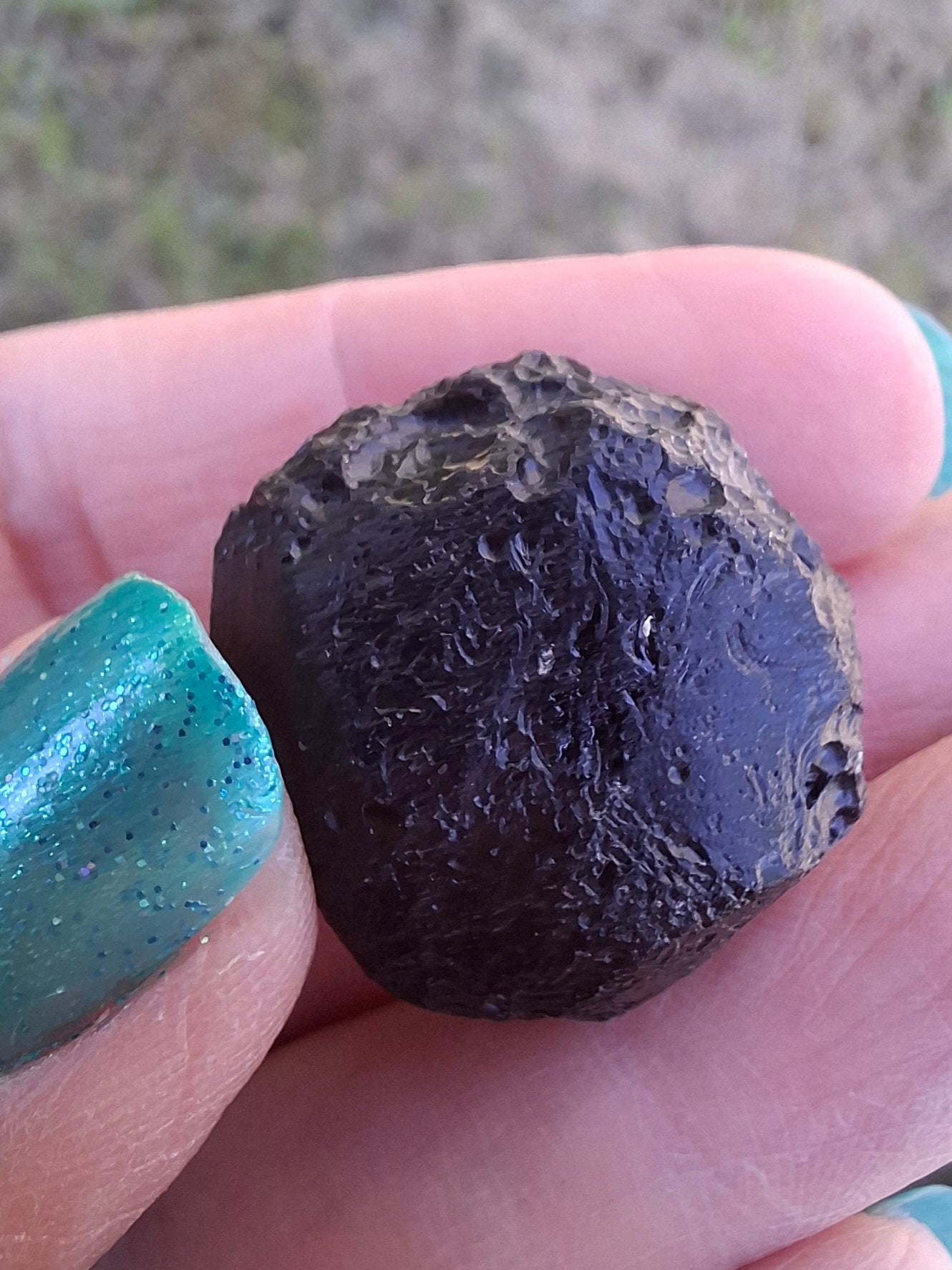 Guang Dong (Chinese), 12.96g, Tektite