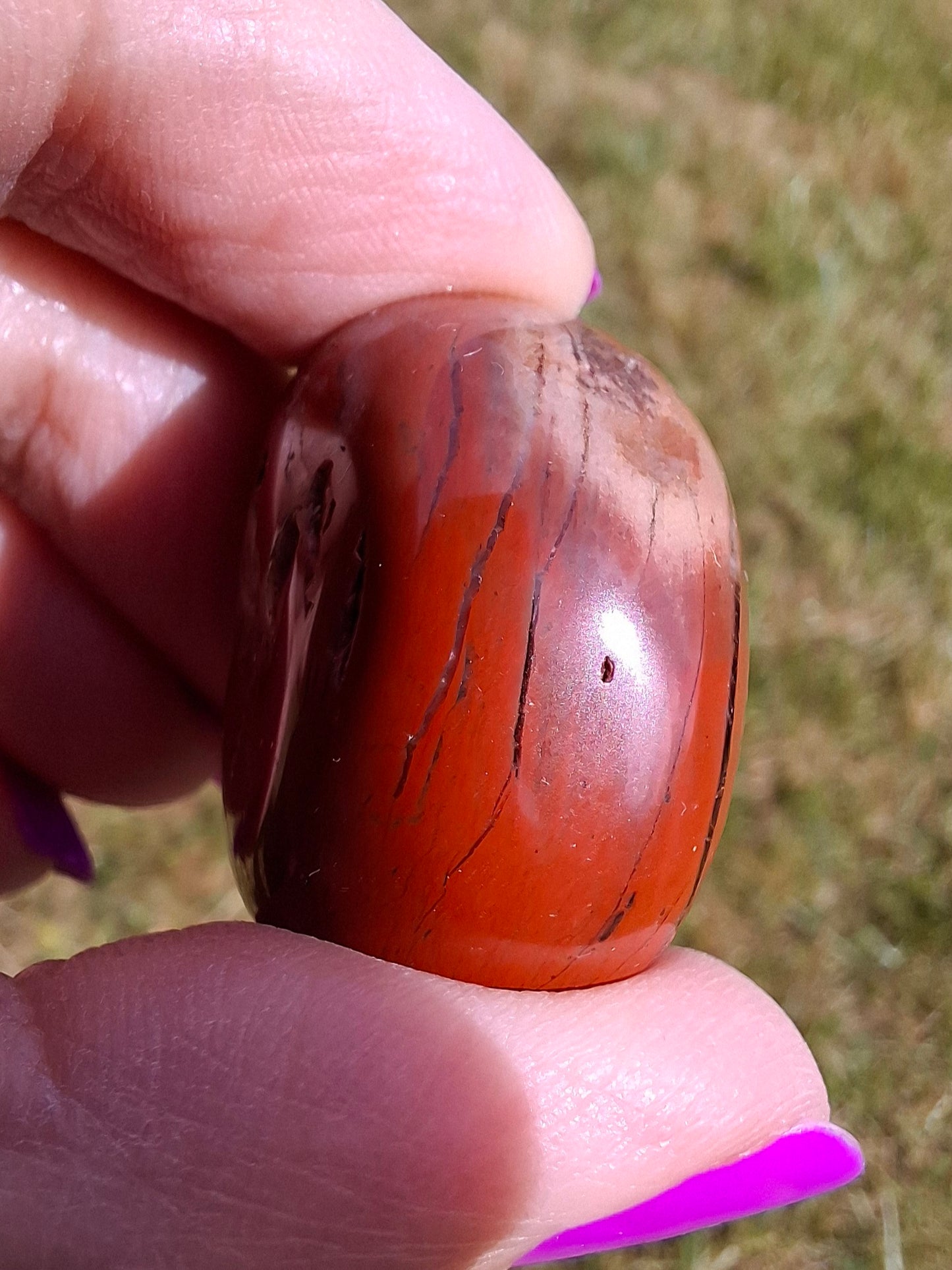 Red Jasper, Tumble Stone, Crystal (Ref: T87)