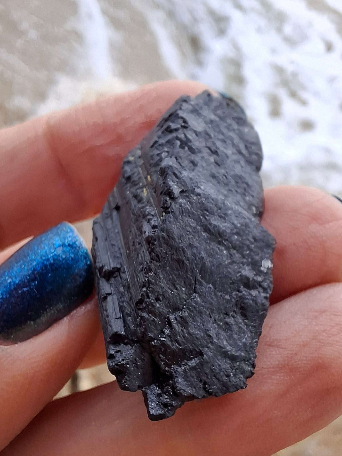 Black Tourmaline RAW, 14.77g, Crystal, (Ref: RBT1)