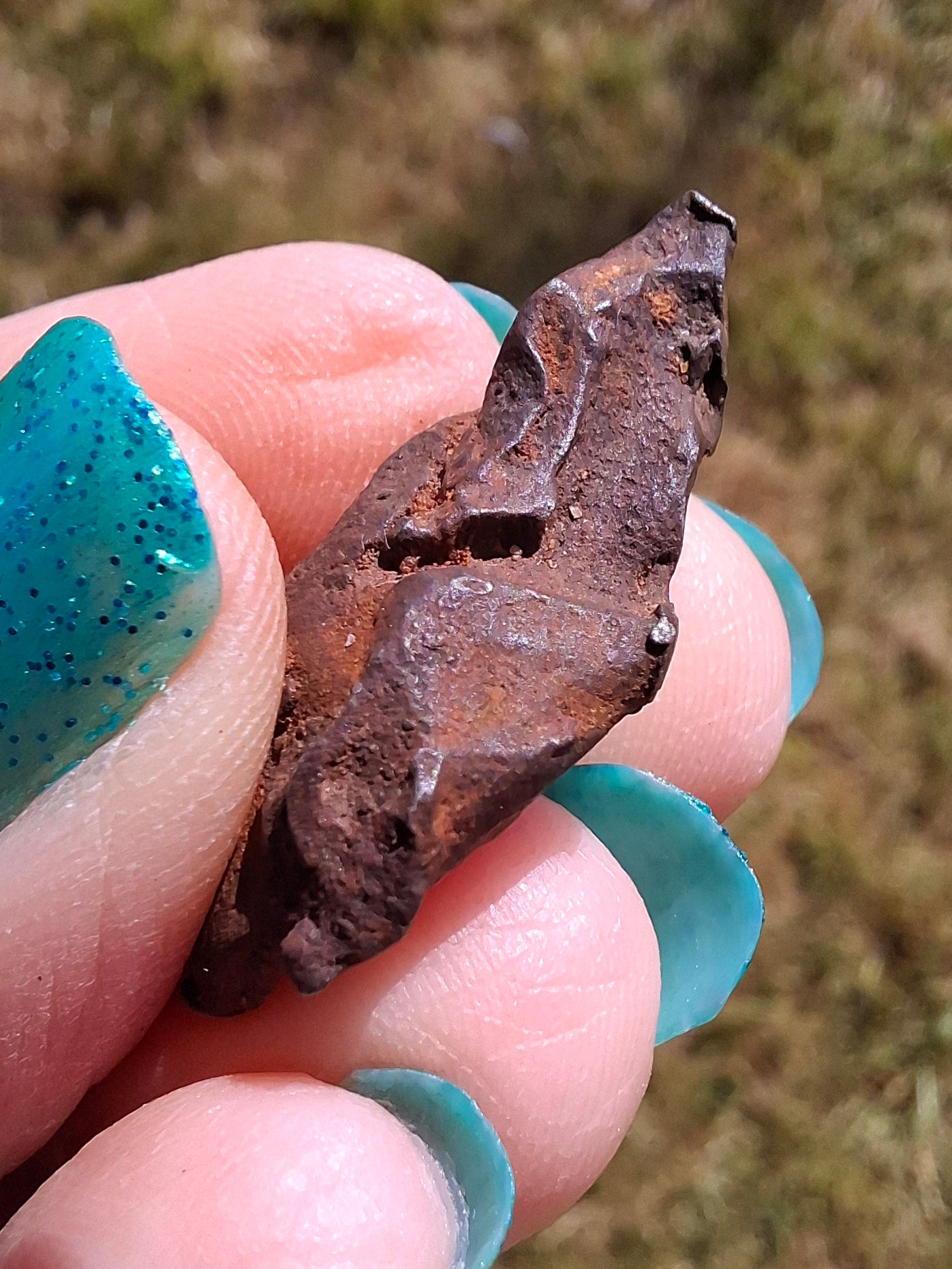 Gebel Kamil Iron Meteorite, 9.78g (Ref: K39)