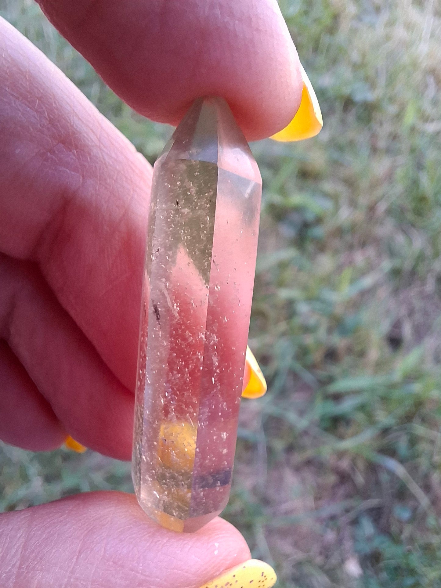 Libyan Desert Glass DT Carving, 4.51g, Tektite (Ref: LDT4)
