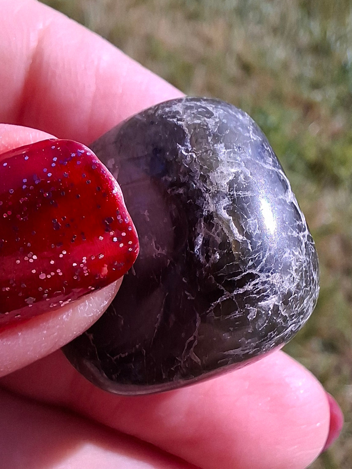 Labradorite, Tumble Stone, Crystal (Ref: T214)