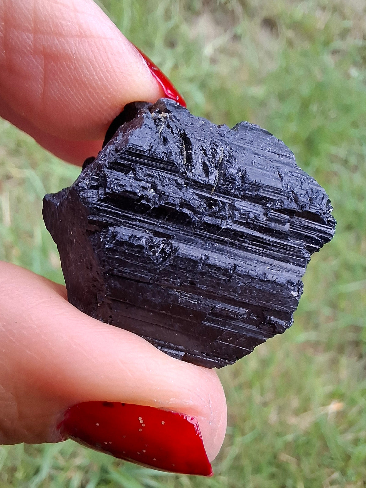 Black Tourmaline RAW, 11.70g, Crystal (Ref: RBT6)