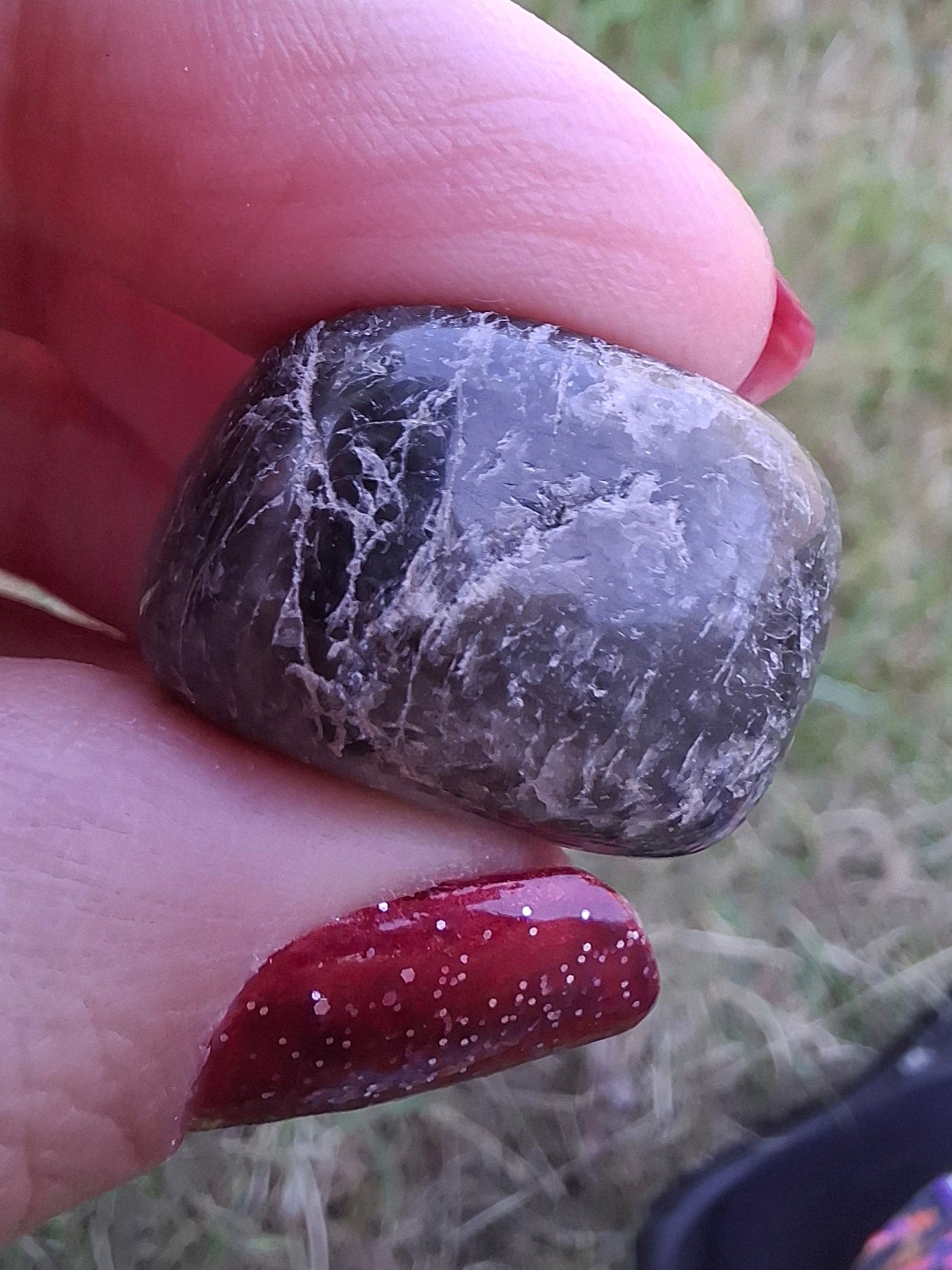 Labradorite, Tumble Stone, Crystal (Ref: T214)